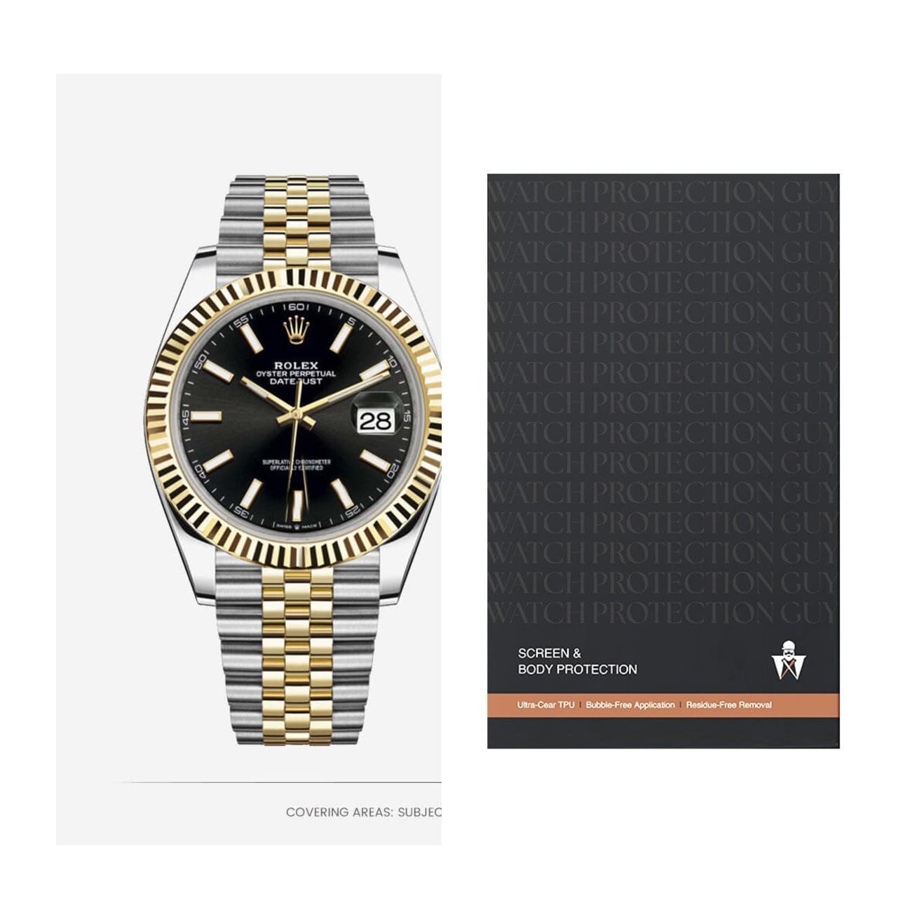 Rolex Datejust 41 126333-0014, protection film kit