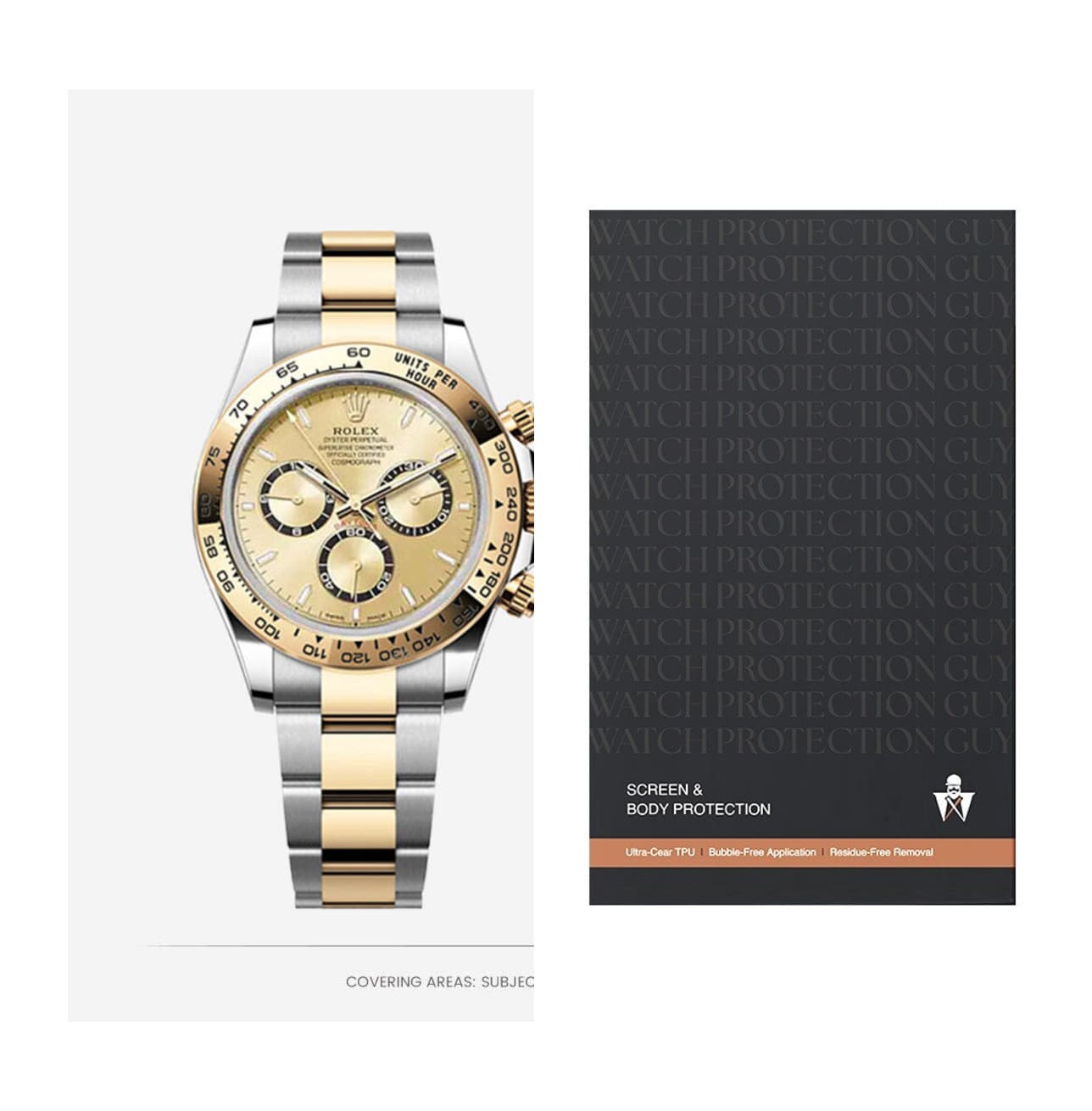Rolex Daytona 40 126503-0004, protection film kit
