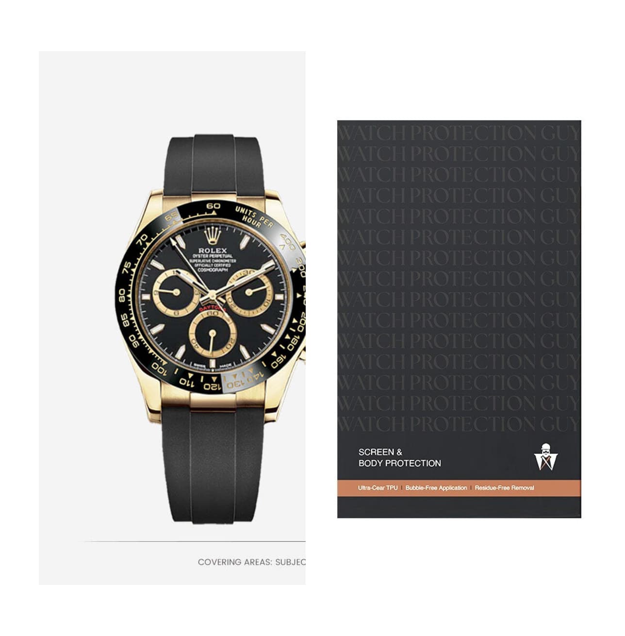 Rolex Daytona 40 126518LN-0008, protection film kit