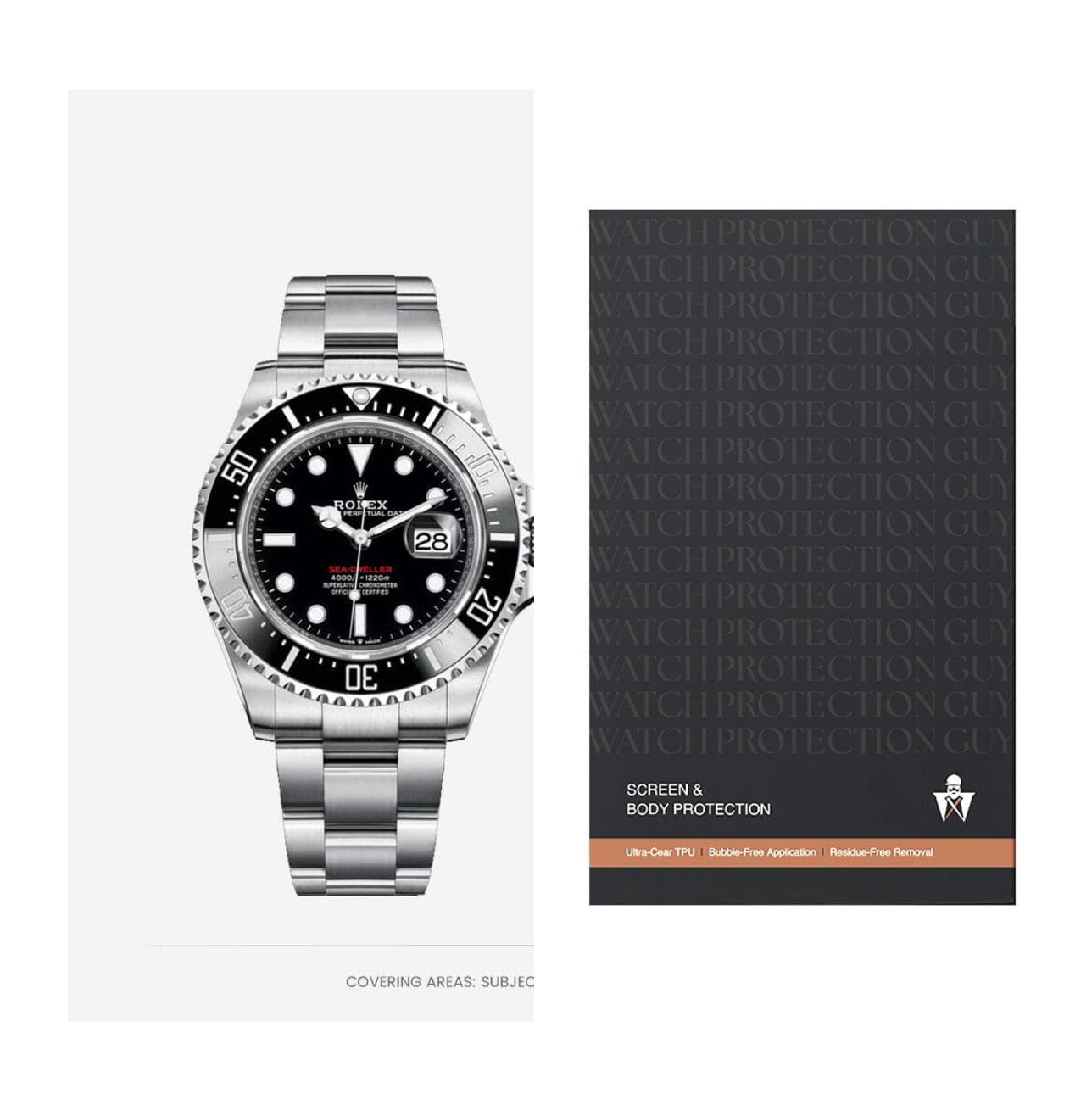 Rolex Sea-Dweller 43 126600-0001, protection film kit