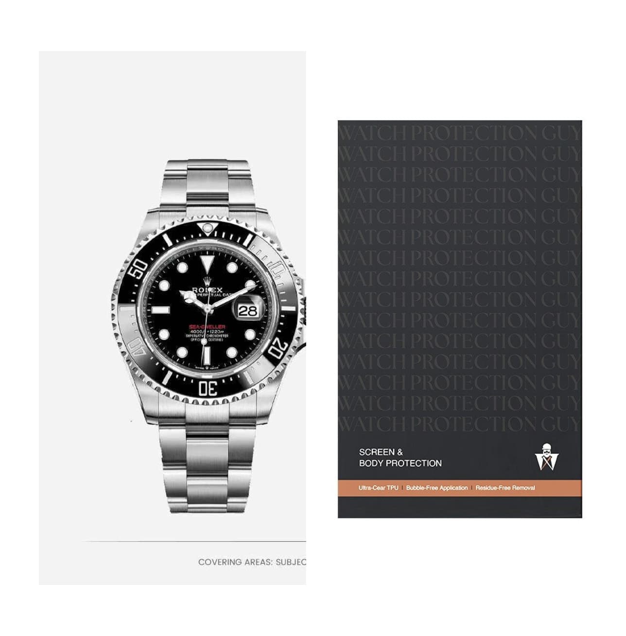 Rolex Sea-Dweller 43 126600-0002, protection film kit