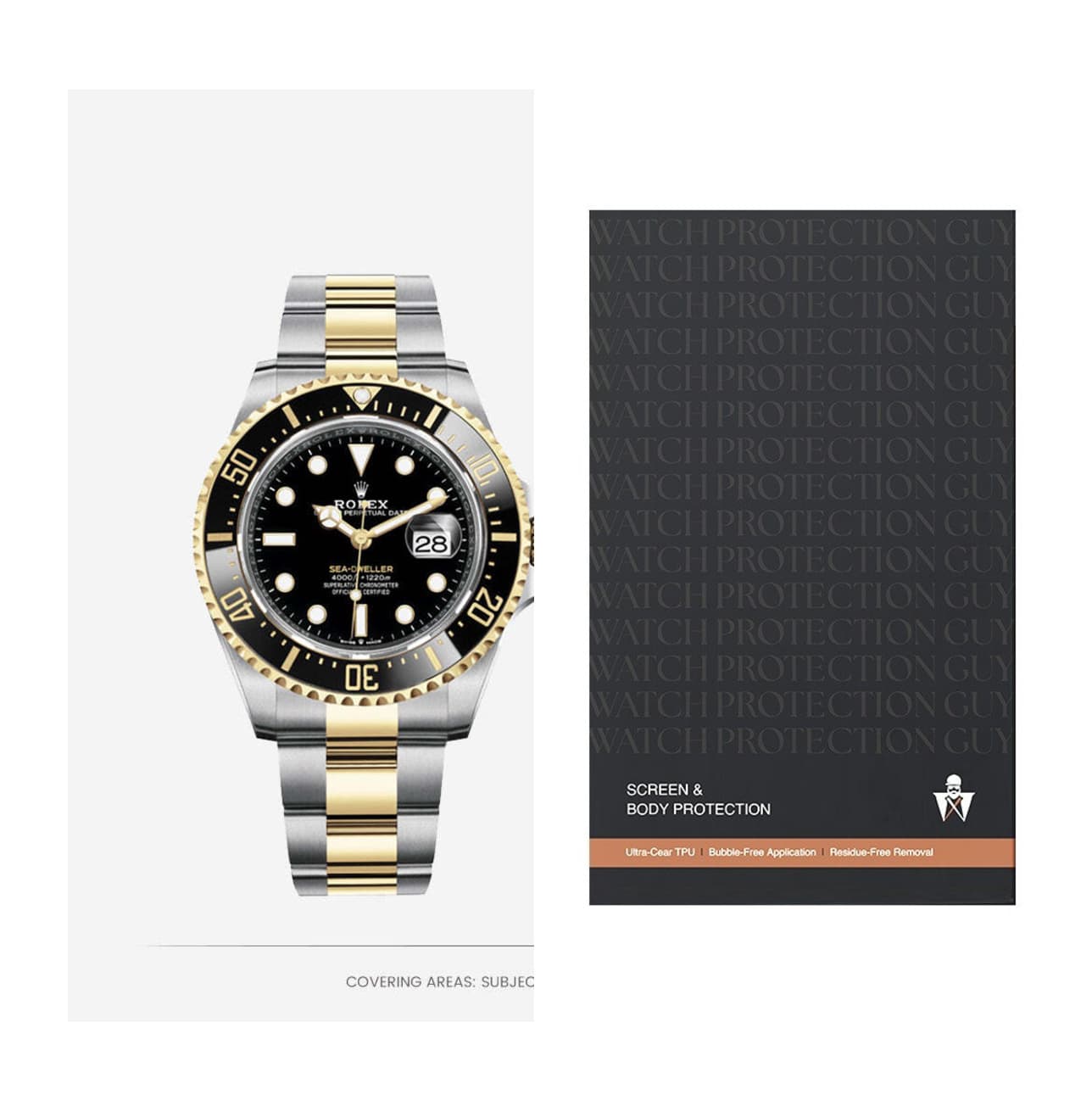 Rolex Sea-Dweller 43 126603-0001, protection film kit