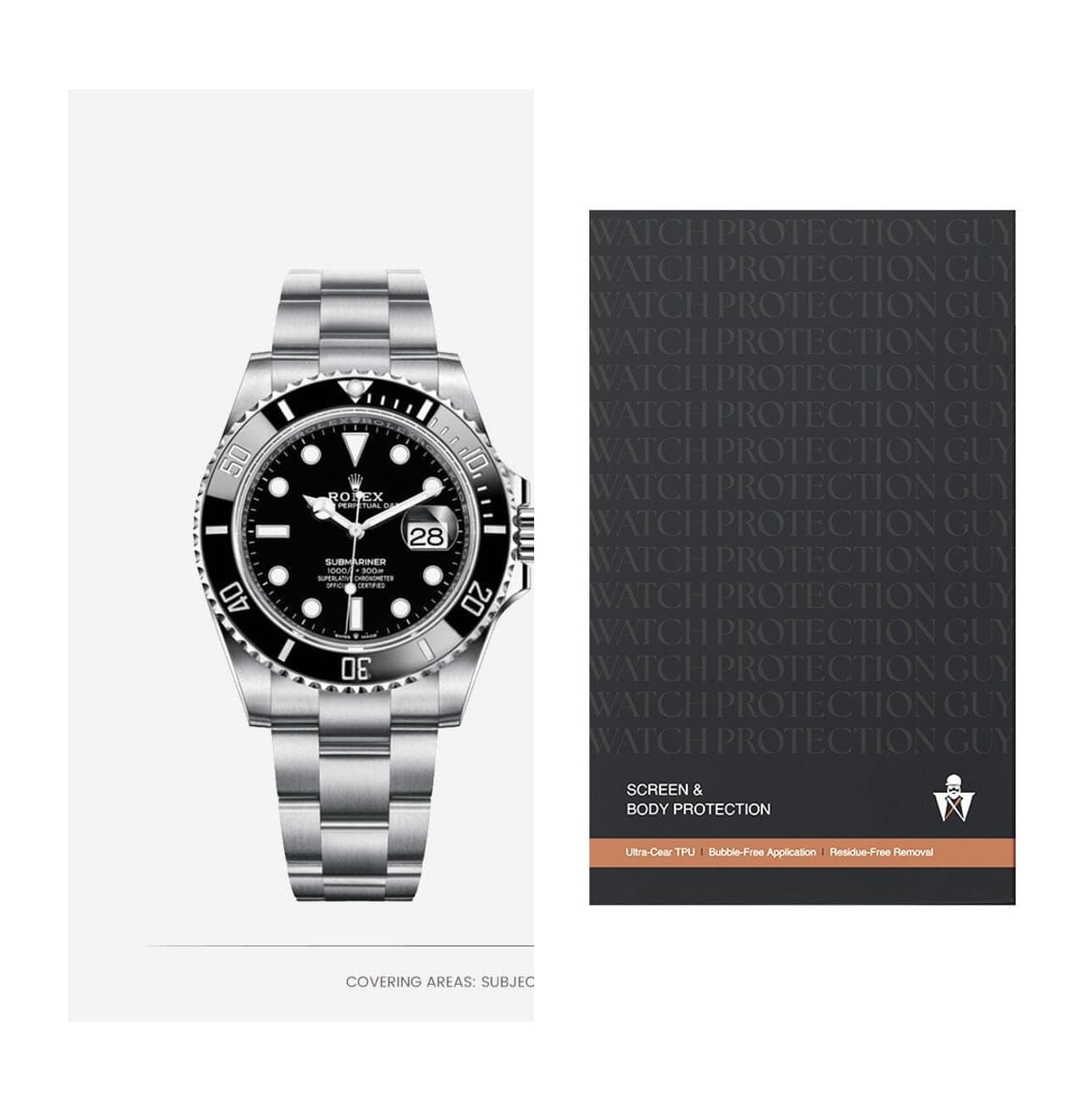 Rolex Submariner 41 126610LN-0001, protection film kit