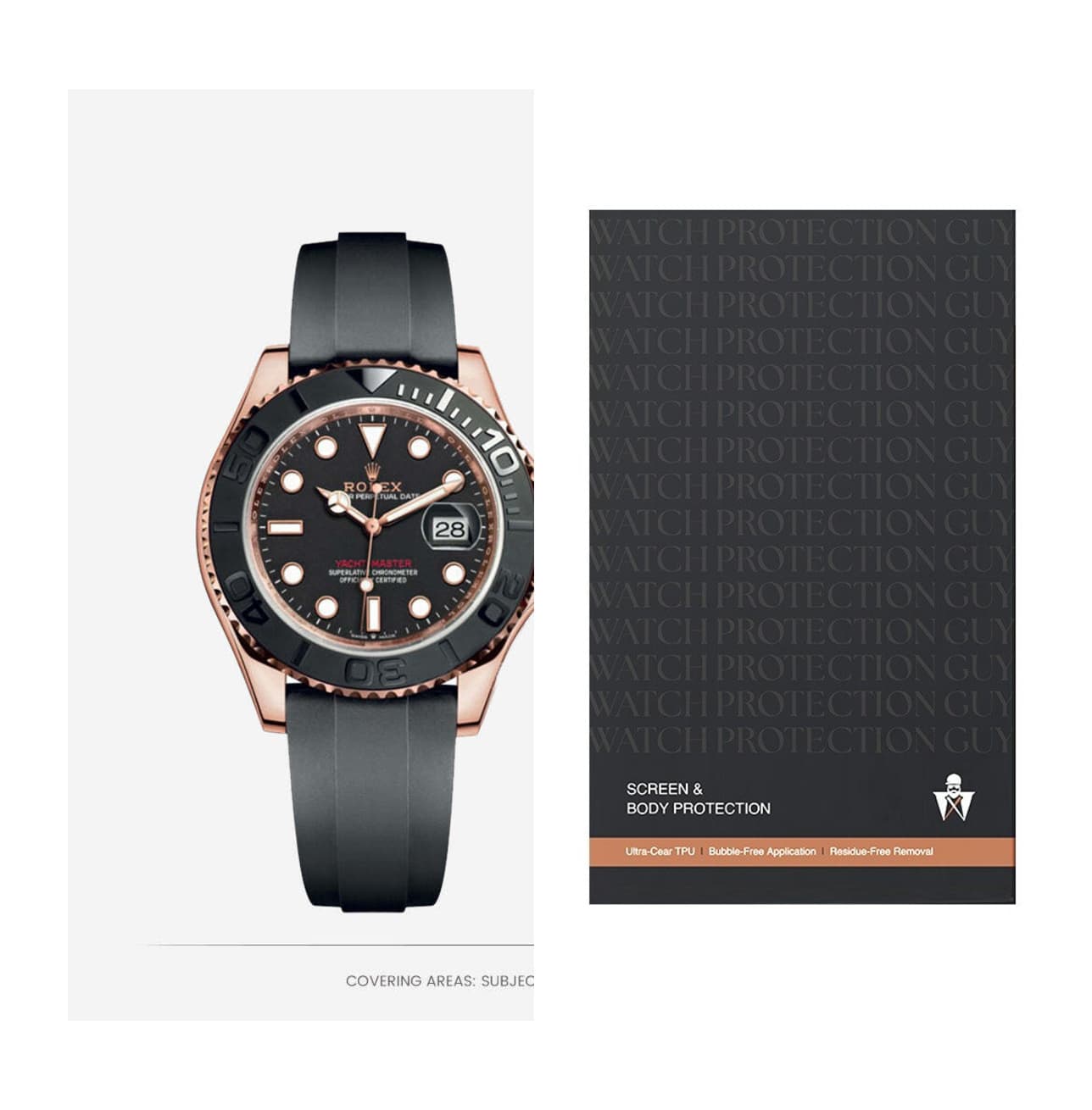 Rolex Yacht-Master 40 126655-0002, protection film kit