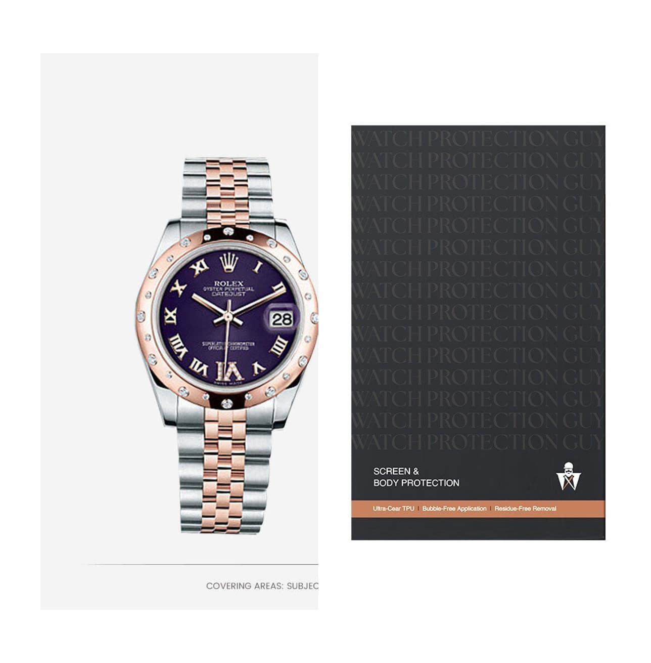 Rolex Lady-Datejust 31 178341-63161VI, protection film kit