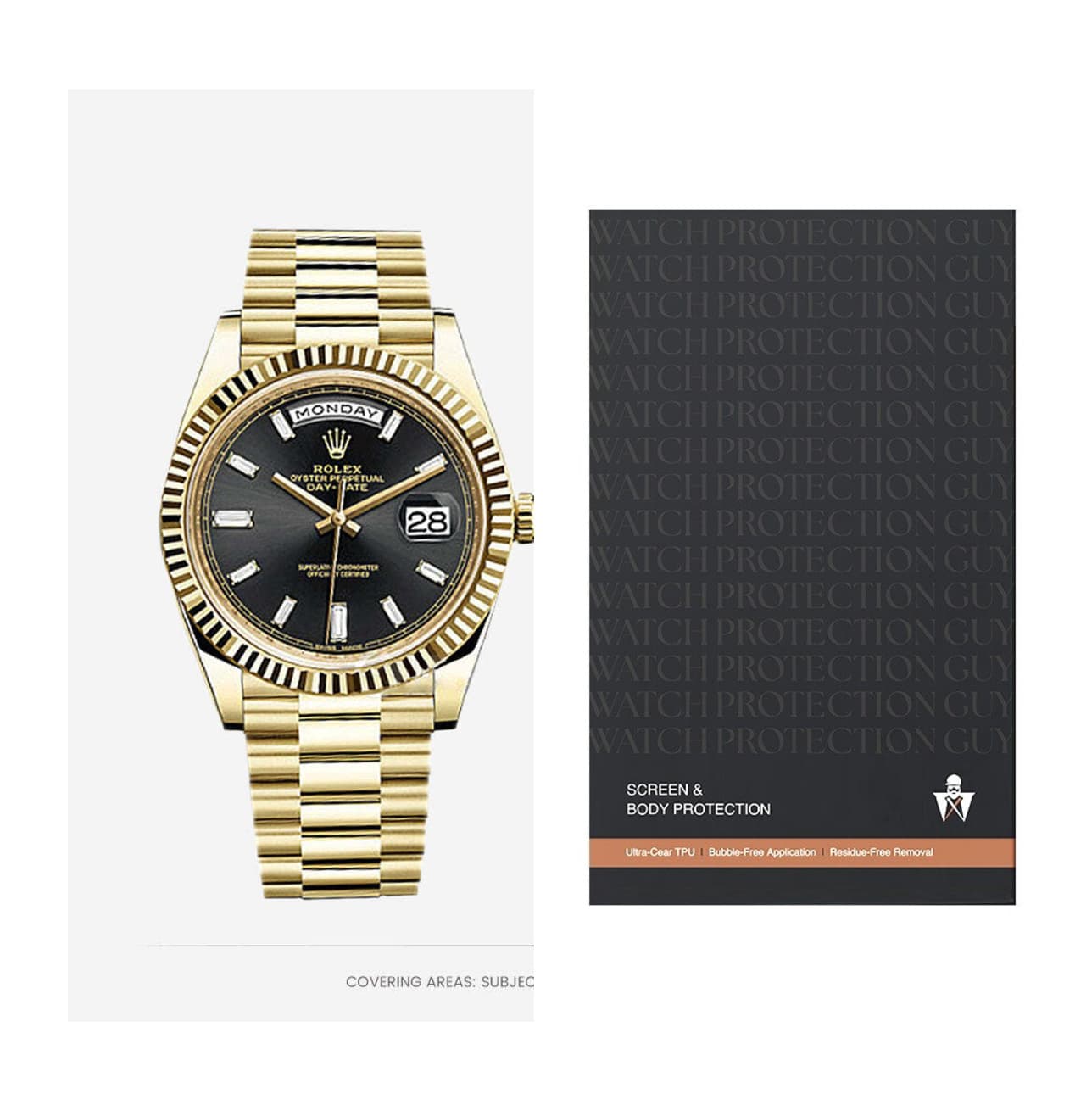 Rolex Day-Date 40 228238-0004, protection film kit