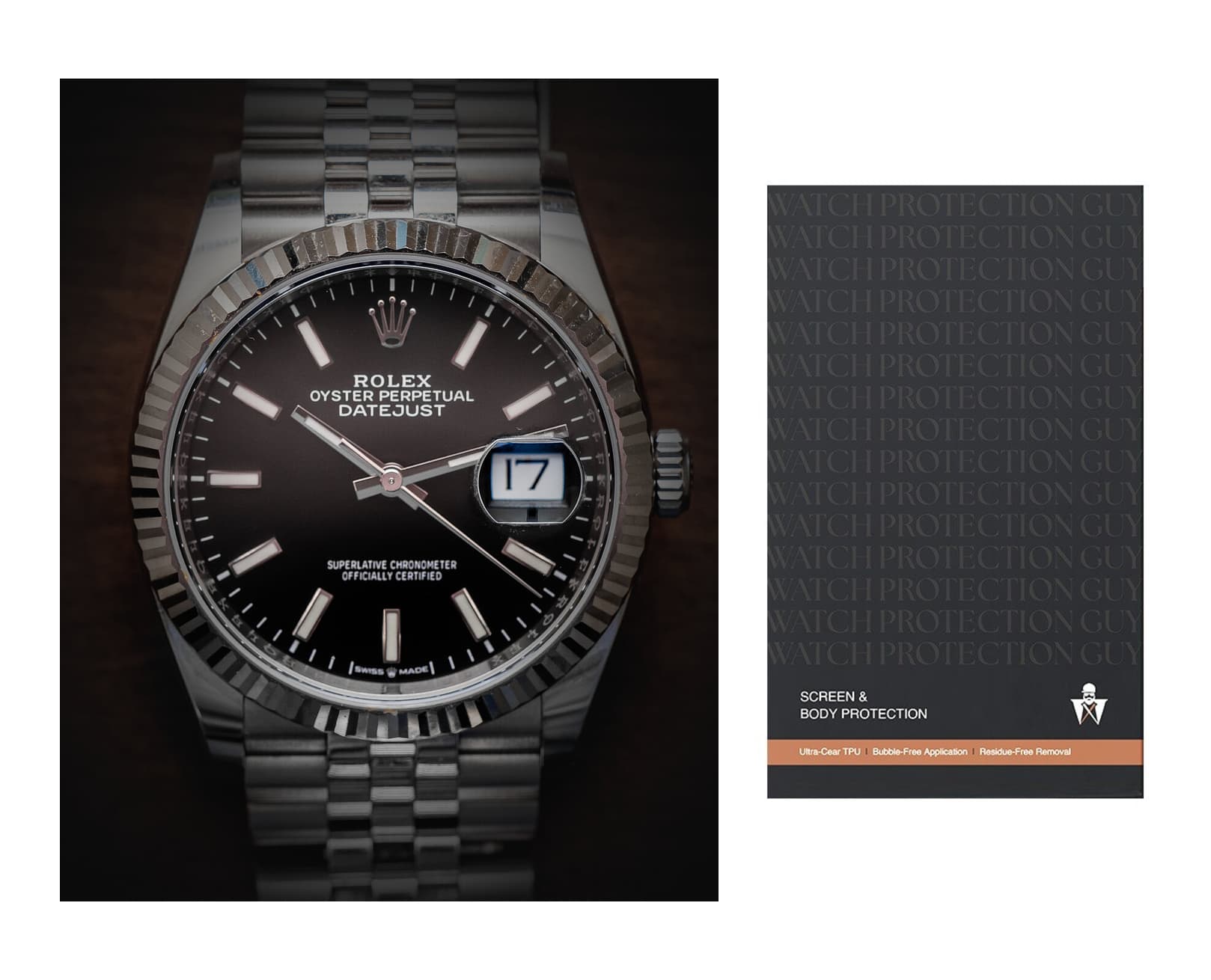 Rolex Datejust 41 126334, protection film kit
