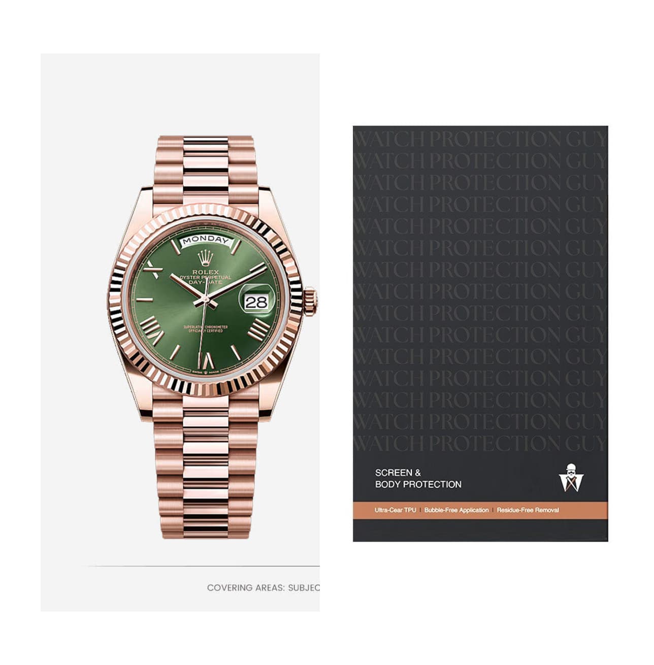 Rolex Day-Date 40 228235, protection film kit