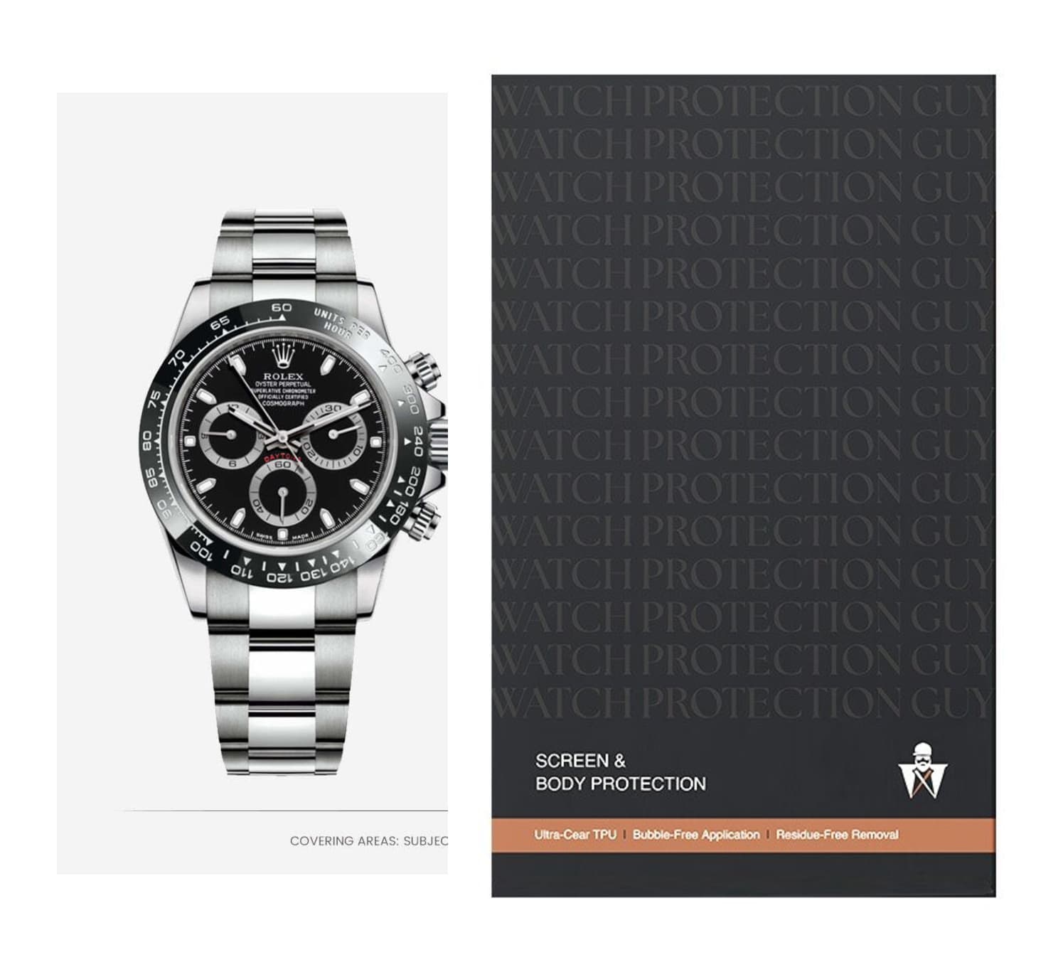 Rolex Daytona Panda (Previous) 116500LN, protection film kit