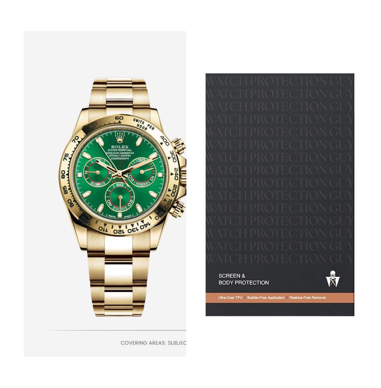 Rolex Daytona 40 116508-0013, protection film kit