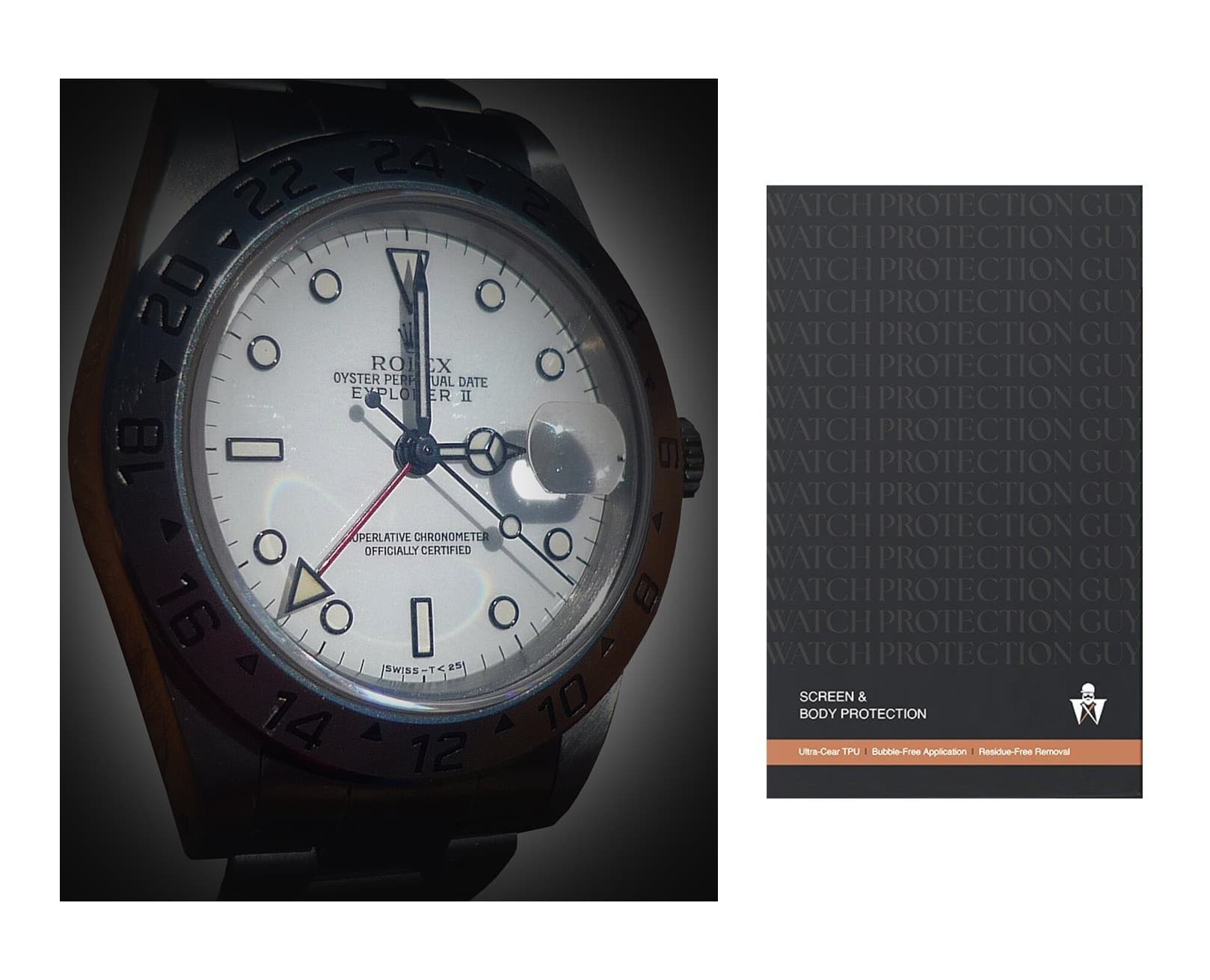 Rolex Explorer II 226570, protection film kit