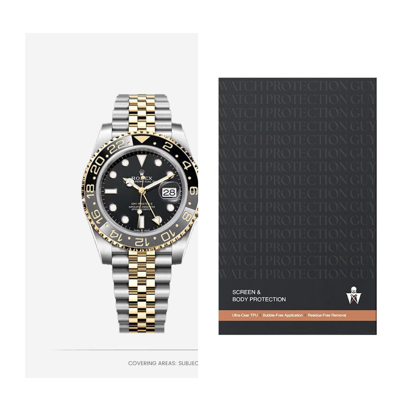 Rolex GMT-Master II 40 126713GRNR-0001, protection film kit