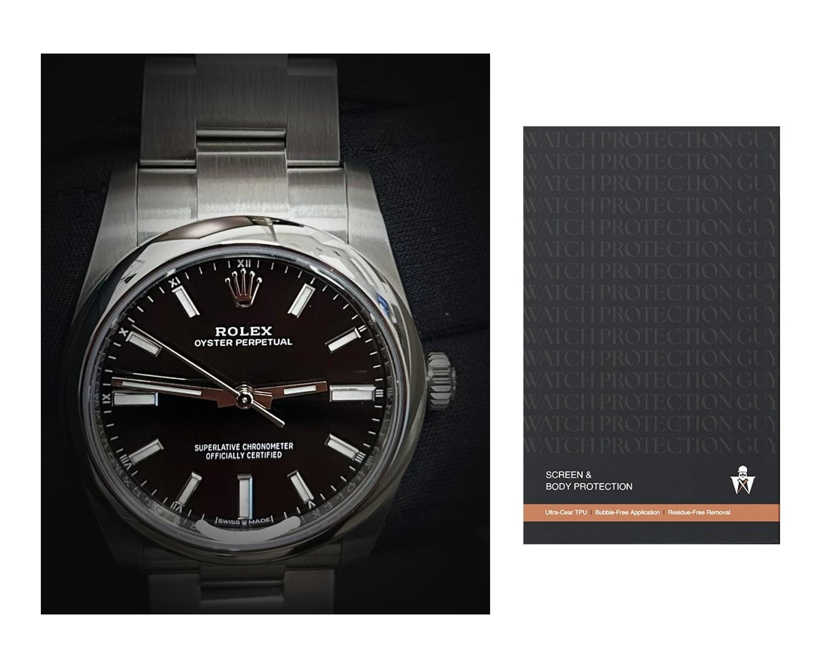 Rolex Oyster Perpetual 41 124300, protection film kit