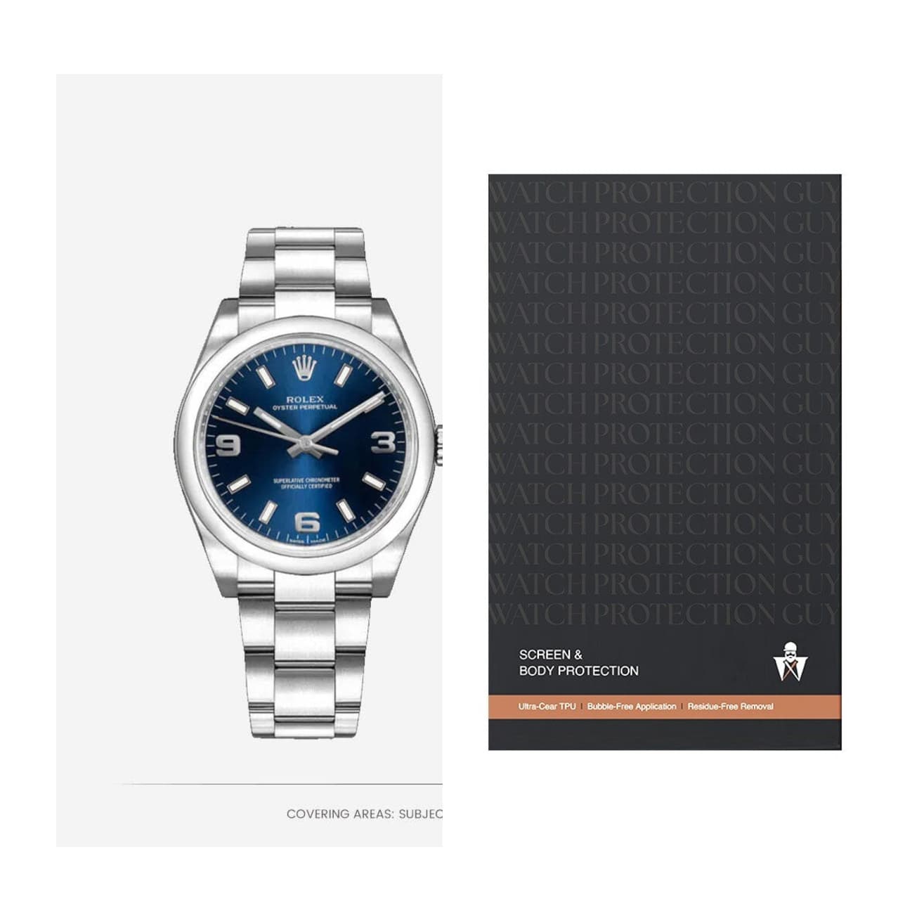 Rolex Oyster Perpetual 34 M114200-0014, protection film kit