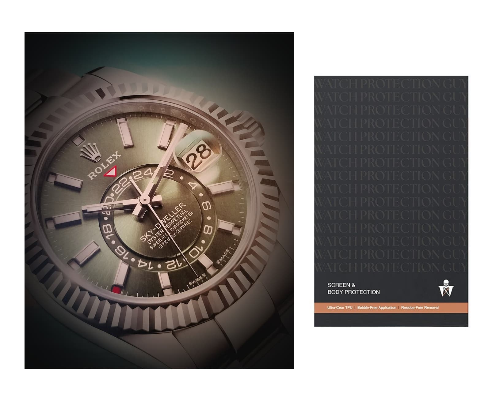 Rolex Sky-Dweller 326934, protection film kit