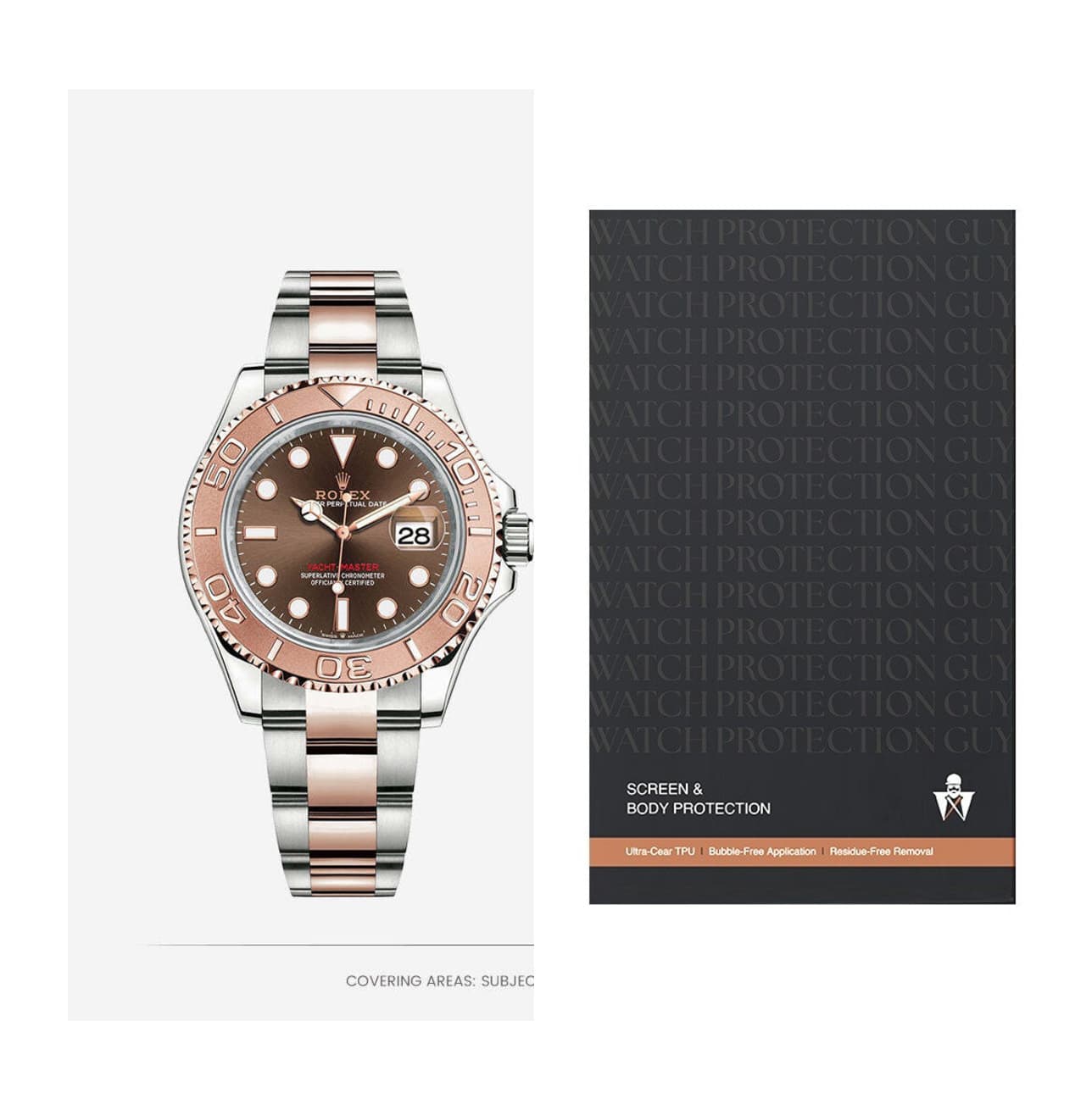 Rolex Yacht-Master 40 116621, protection film kit