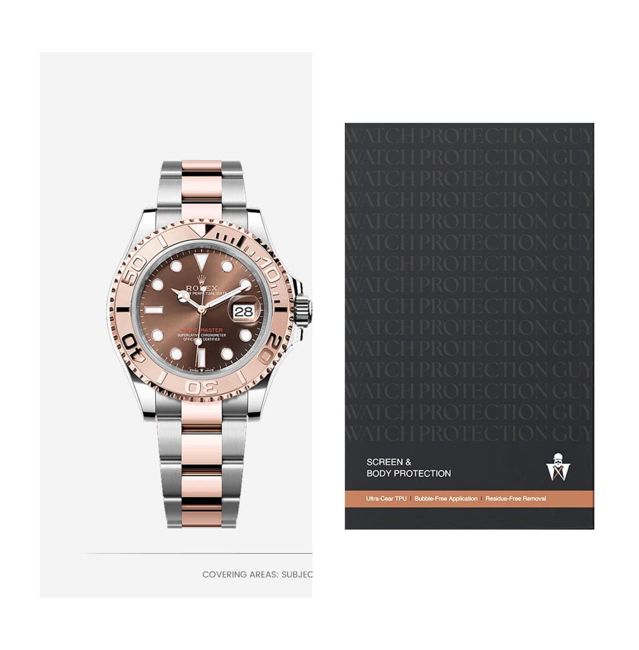 Rolex Yacht-Master 40 126621, protection film kit