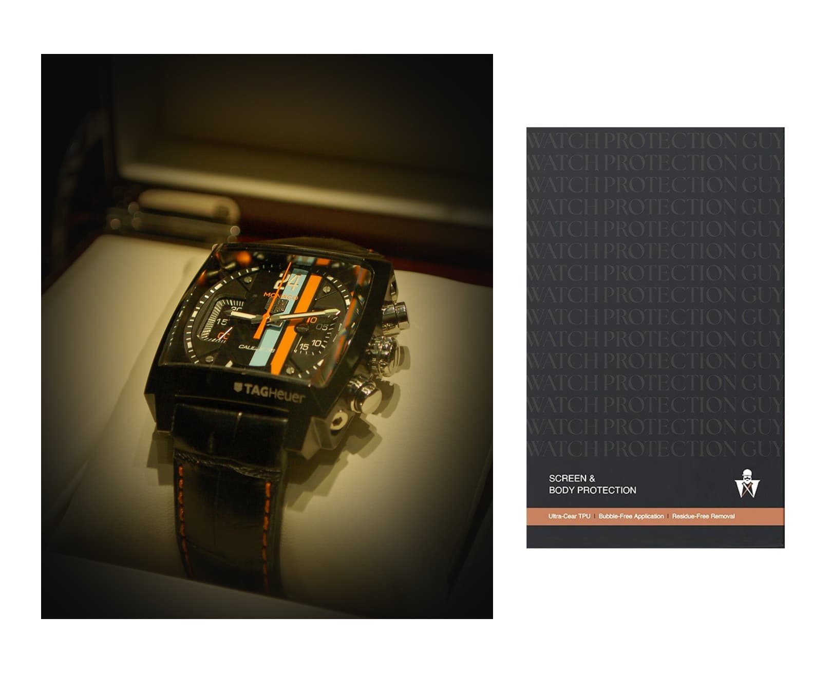 TAG Heuer Monaco Calibre 11 CBL2113.FC6177, protection film kit