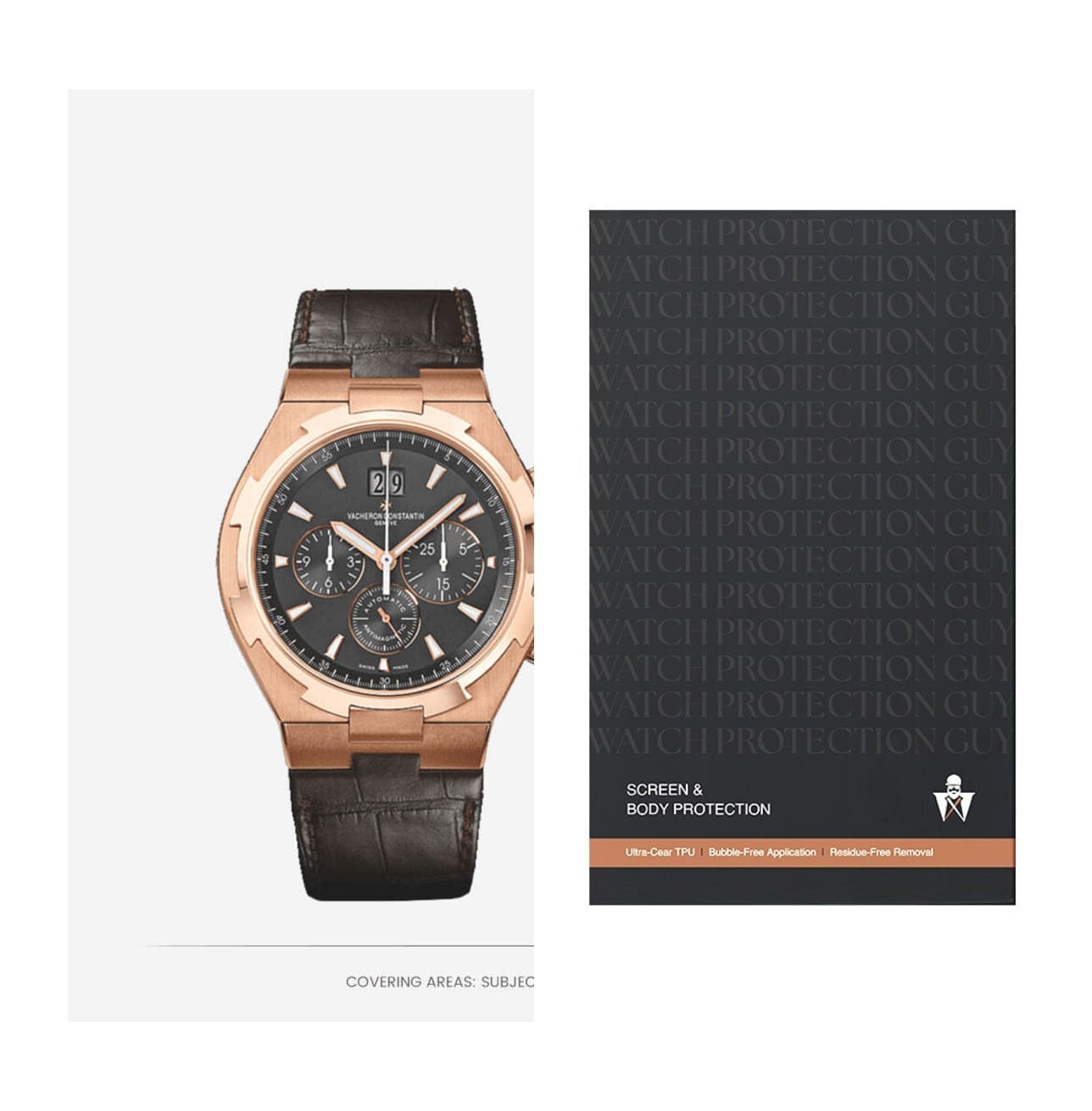 Vacheron Constantin Overseas Chronograph 42 49150/000R-9338, protection film kit