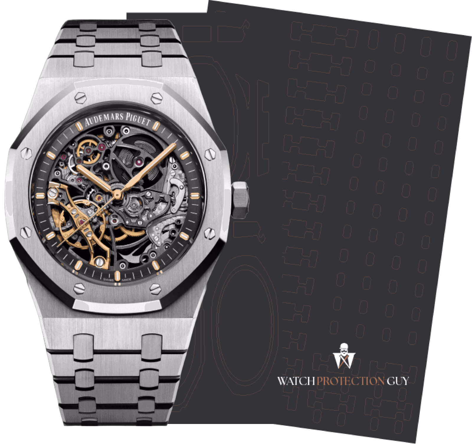 Audemars Piguet Royal Oak 41 15407ST.OO.1220ST.01, protection film kit