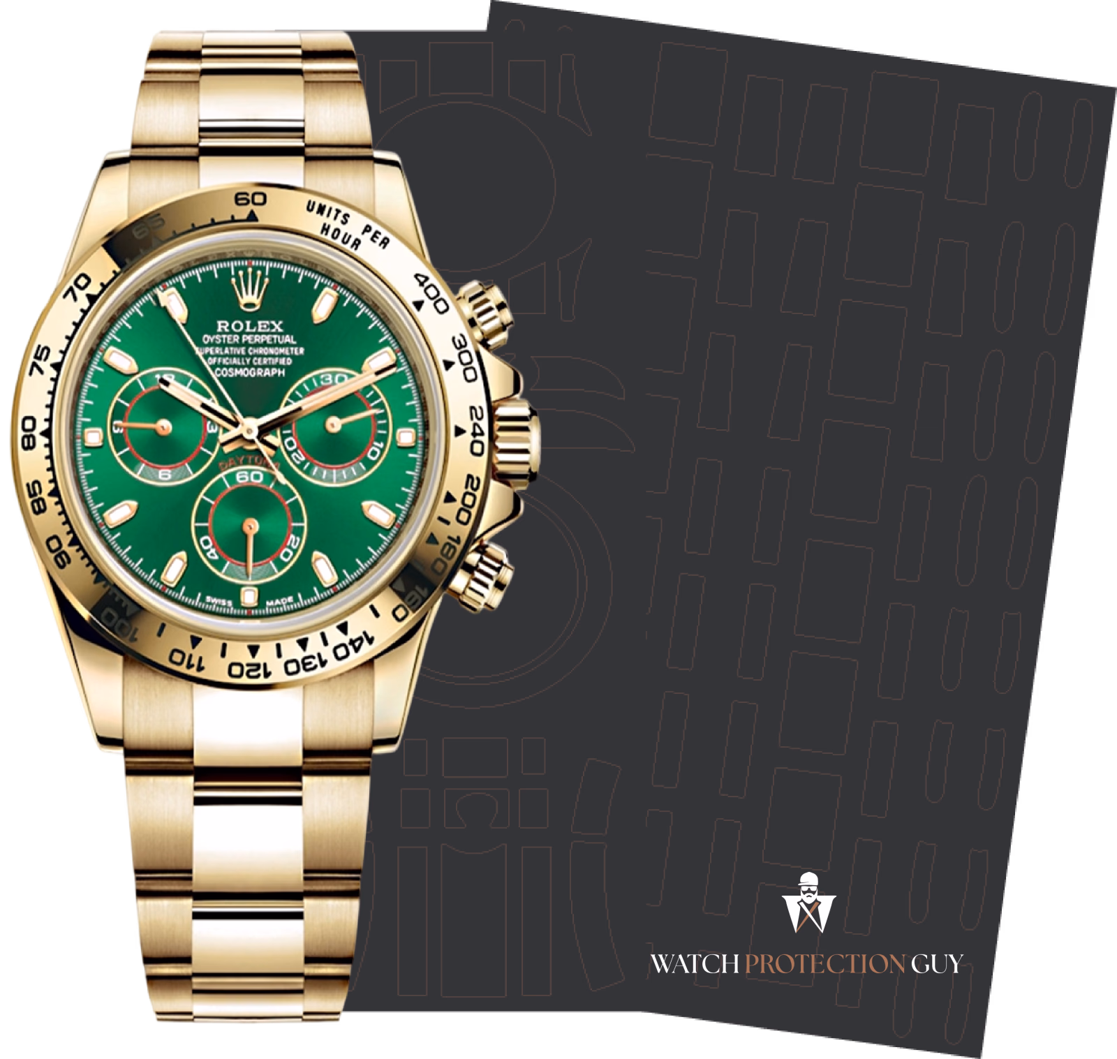Rolex Cosmograph Daytona John Mayer 116508, protection film kit