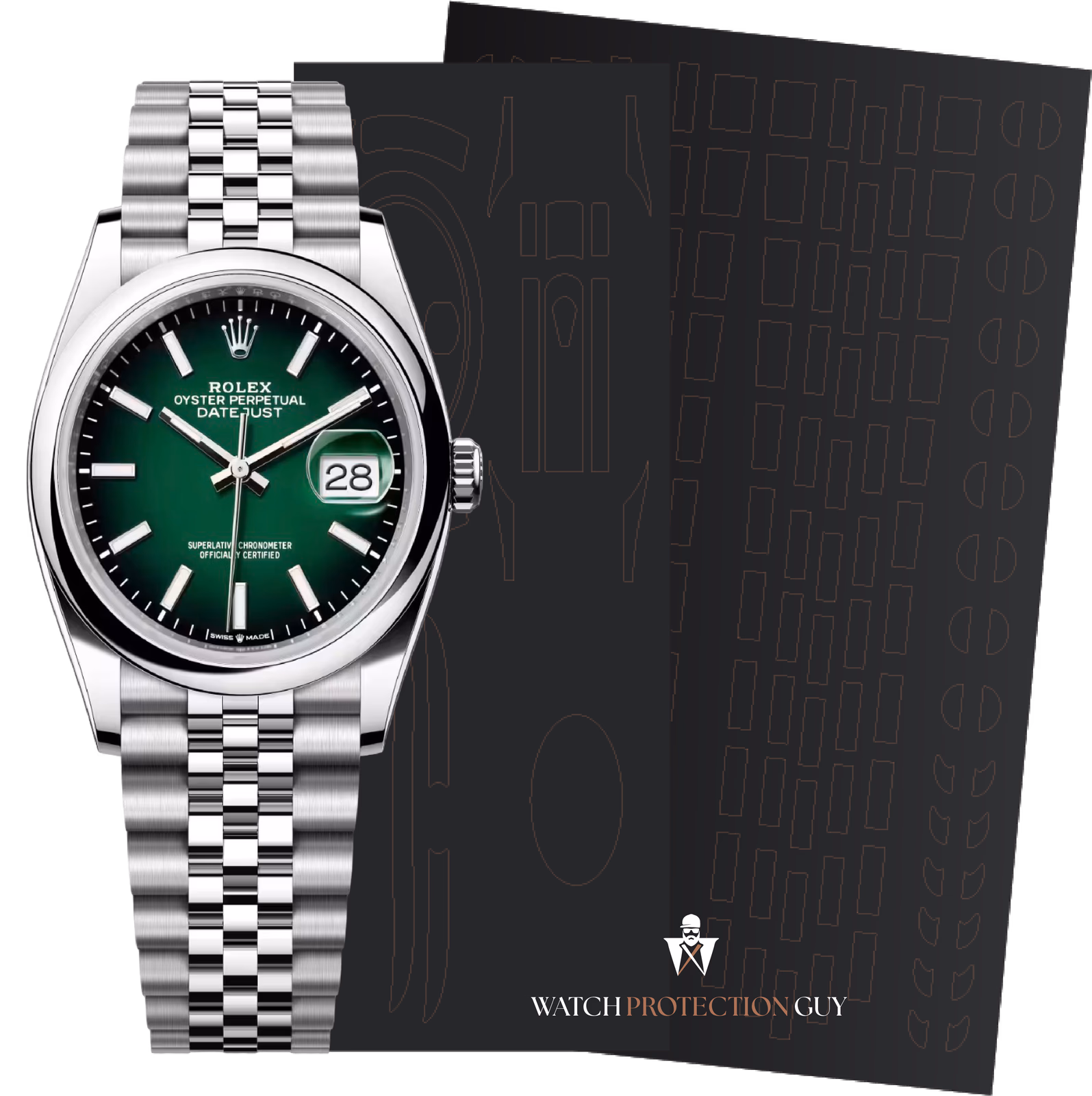 Rolex Datejust 36 126200, protection film kit