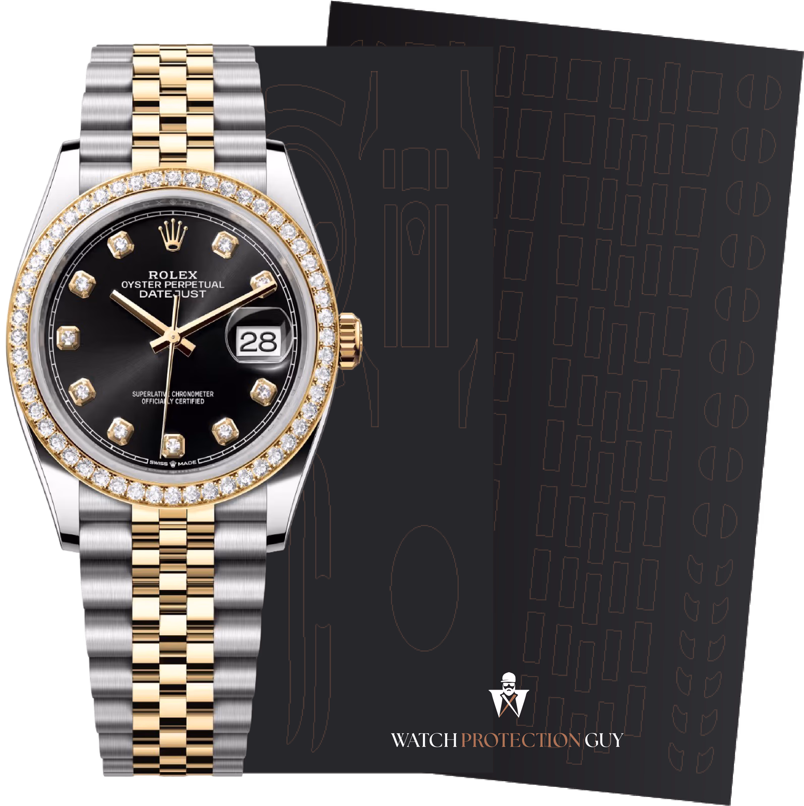 Rolex Datejust 36 126283RBR, protection film kit