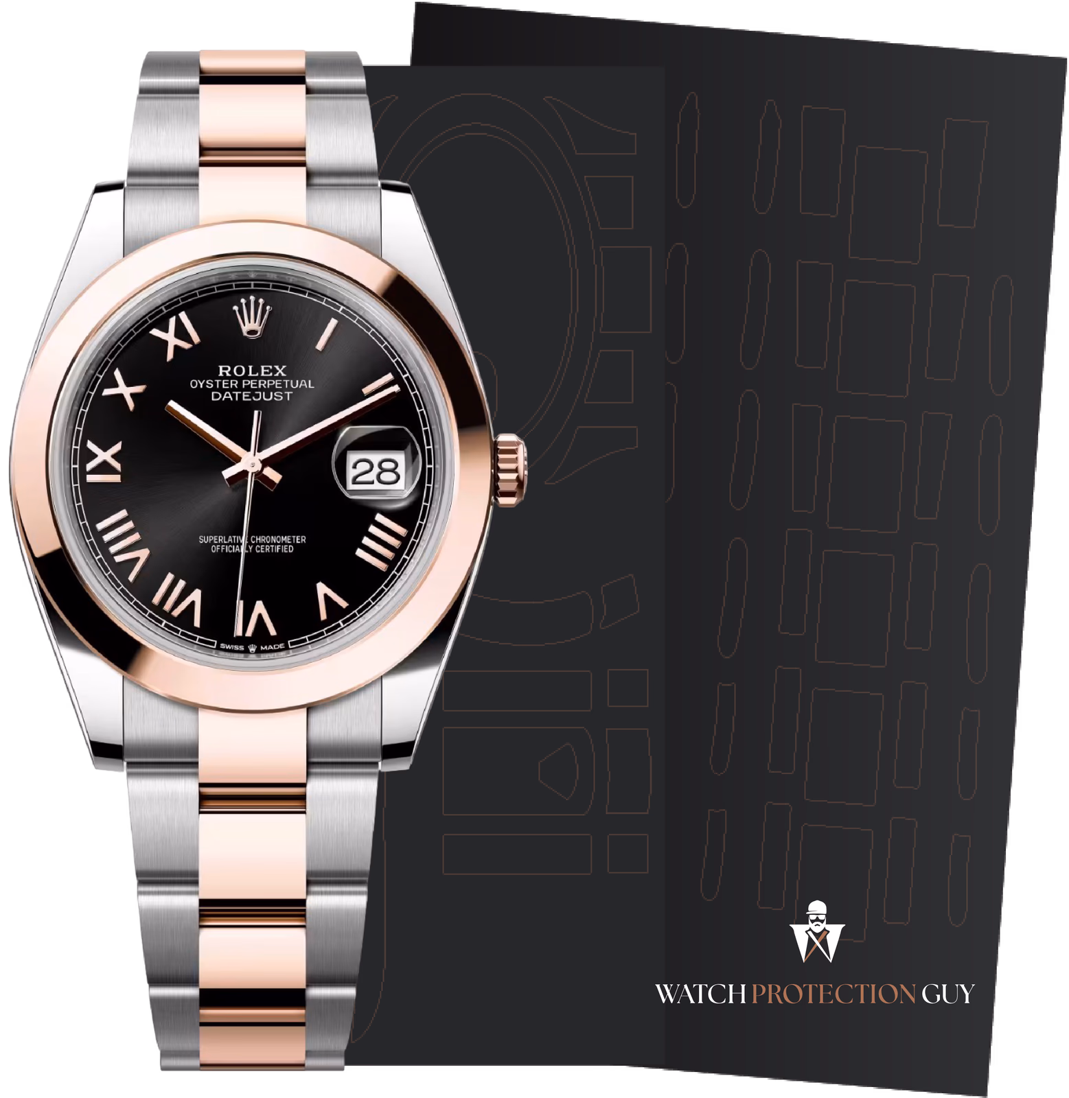 Rolex Datejust 41 126301, protection film kit
