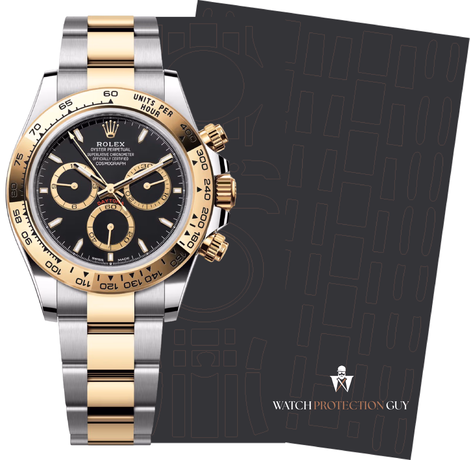 Rolex Daytona 40 126503, protection film kit