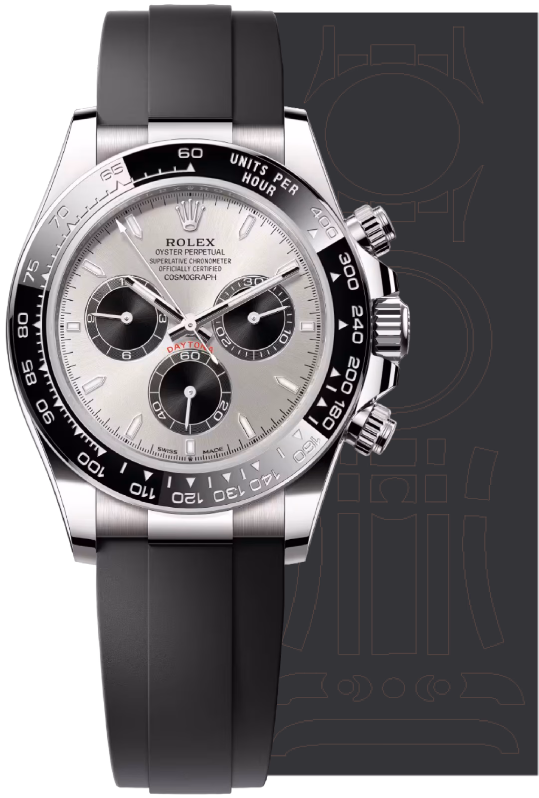 Rolex Cosmograph Daytona Ghost 126519LN, protection film kit
