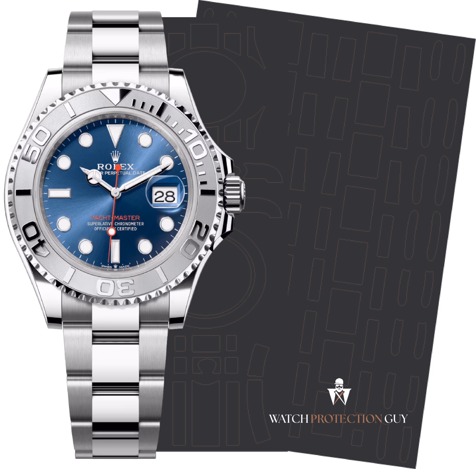 Rolex Yacht-Master 40 126622, protection film kit