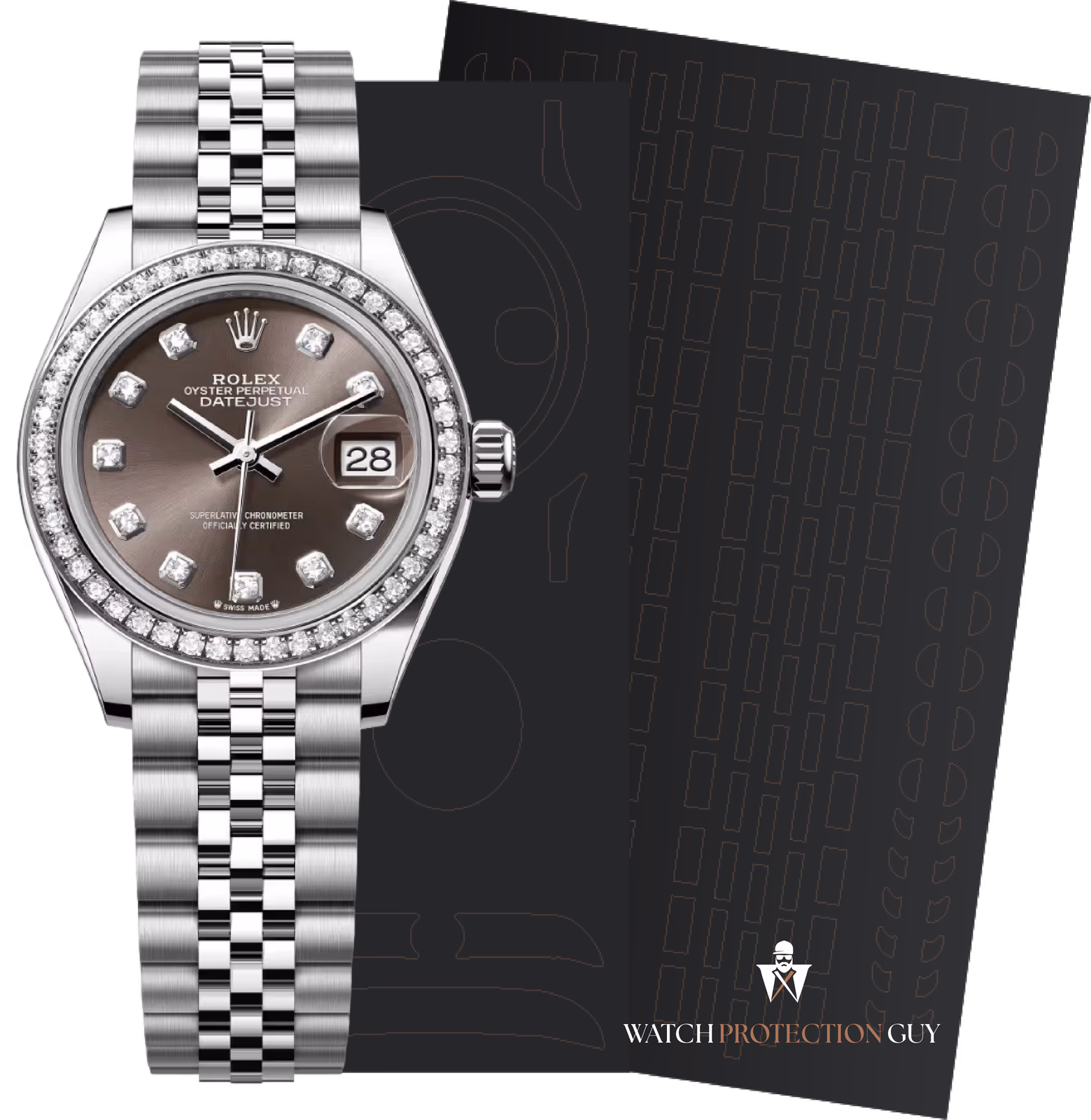 Rolex Lady-Datejust 28 279384RBR, protection film kit