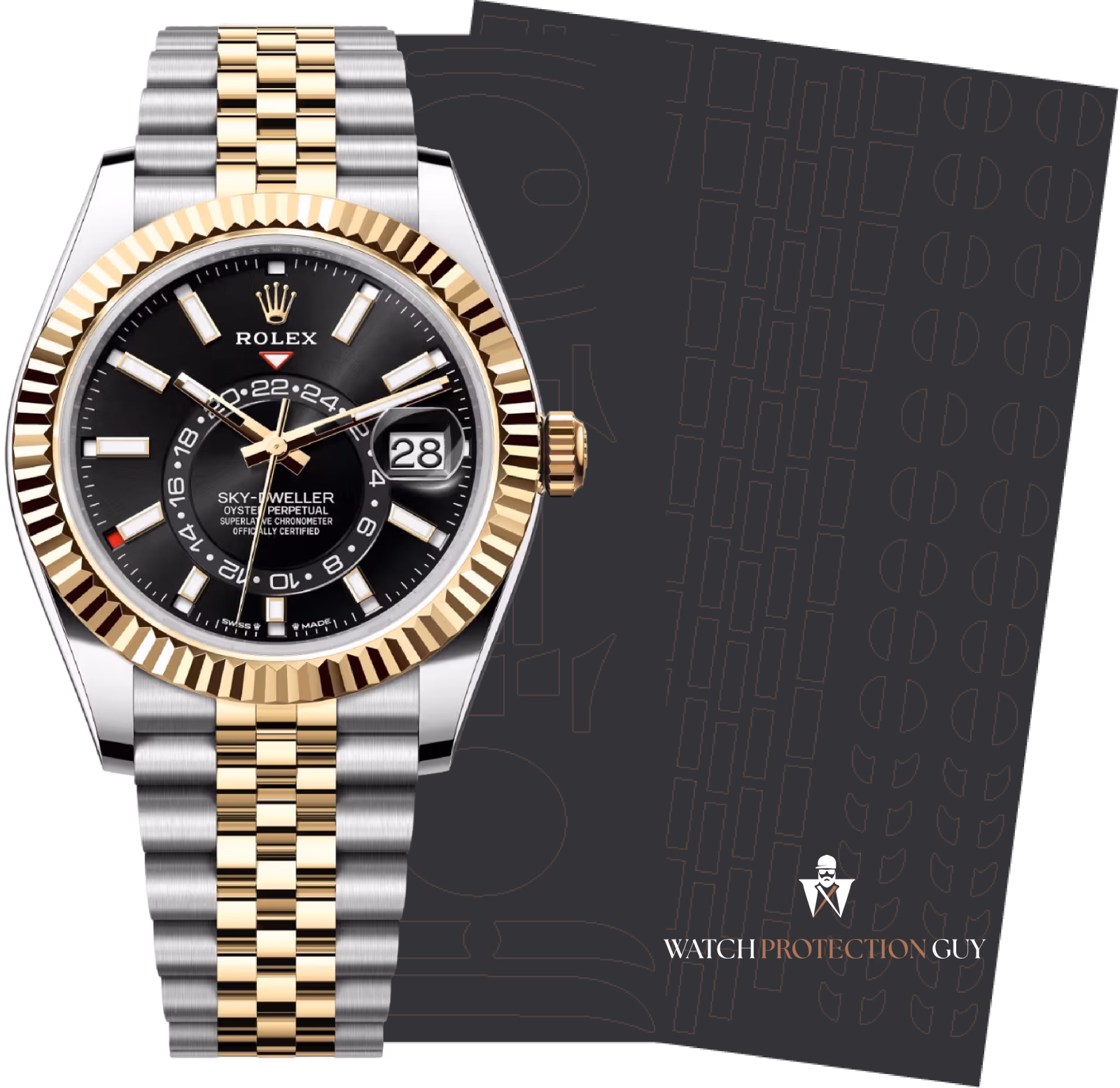 Rolex Sky-Dweller  326933, protection film kit