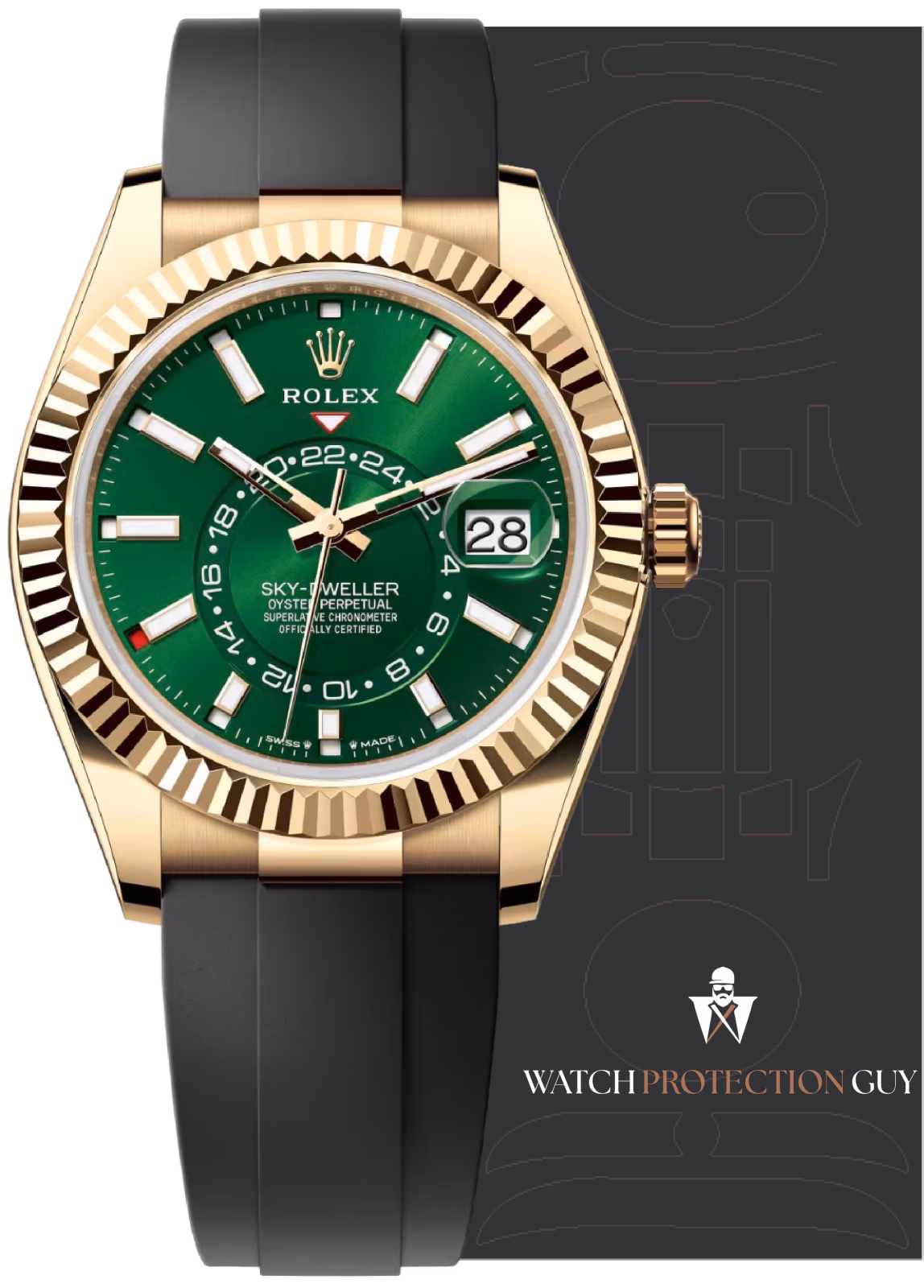 Rolex Sky-Dweller  336238, protection film kit