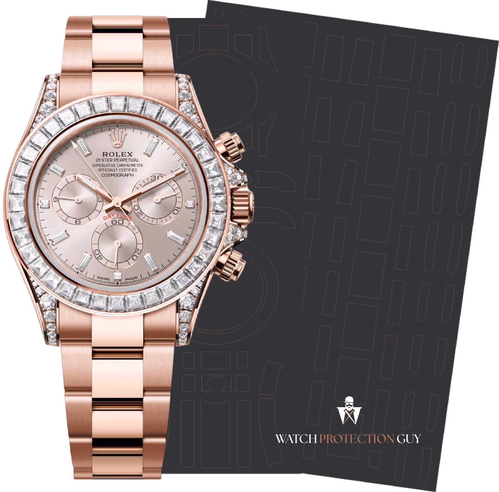 Rolex Cosmograph Daytona 126595TBR, protection film kit