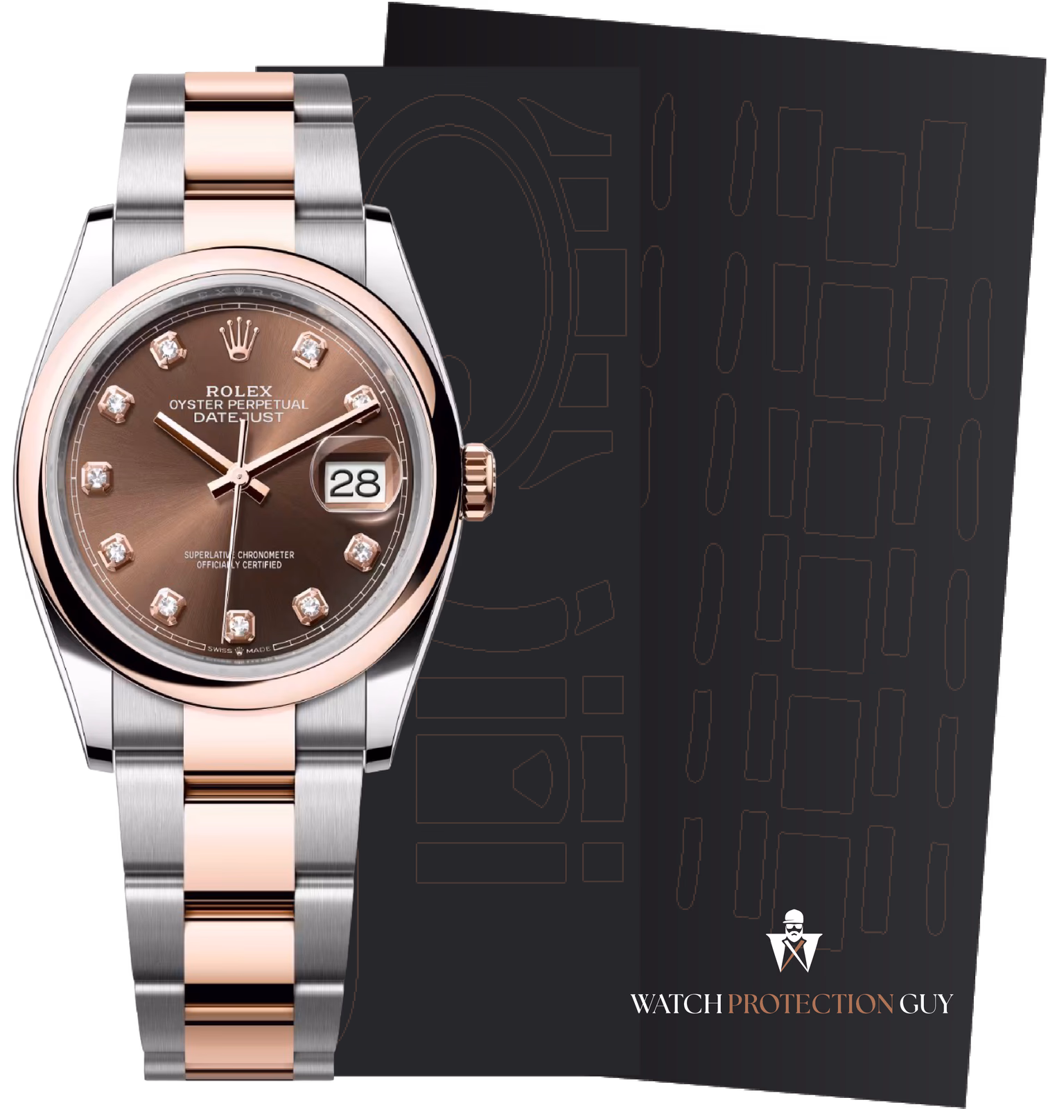 Rolex Datejust 36 126201, protection film kit