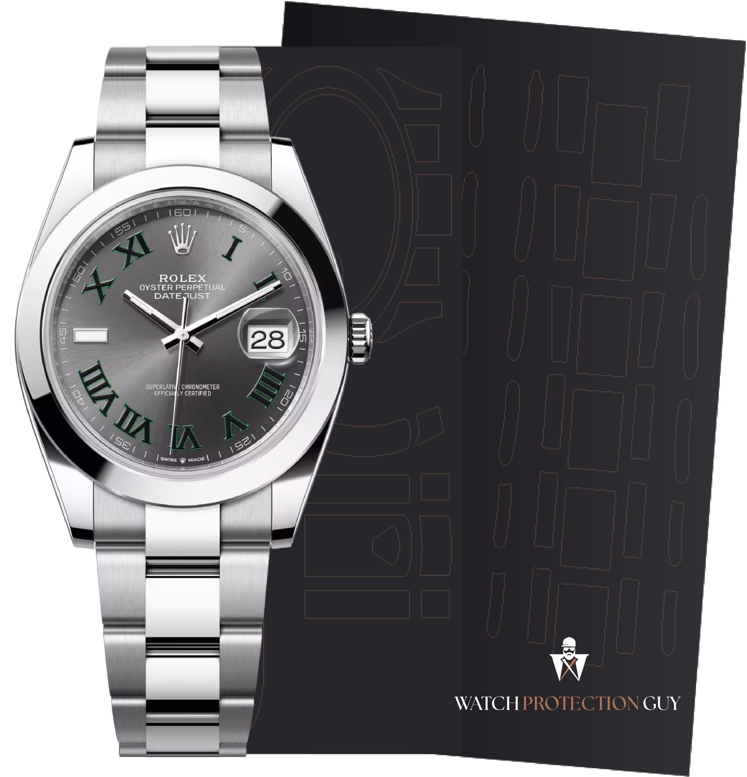 Rolex Datejust 41 126300, protection film kit