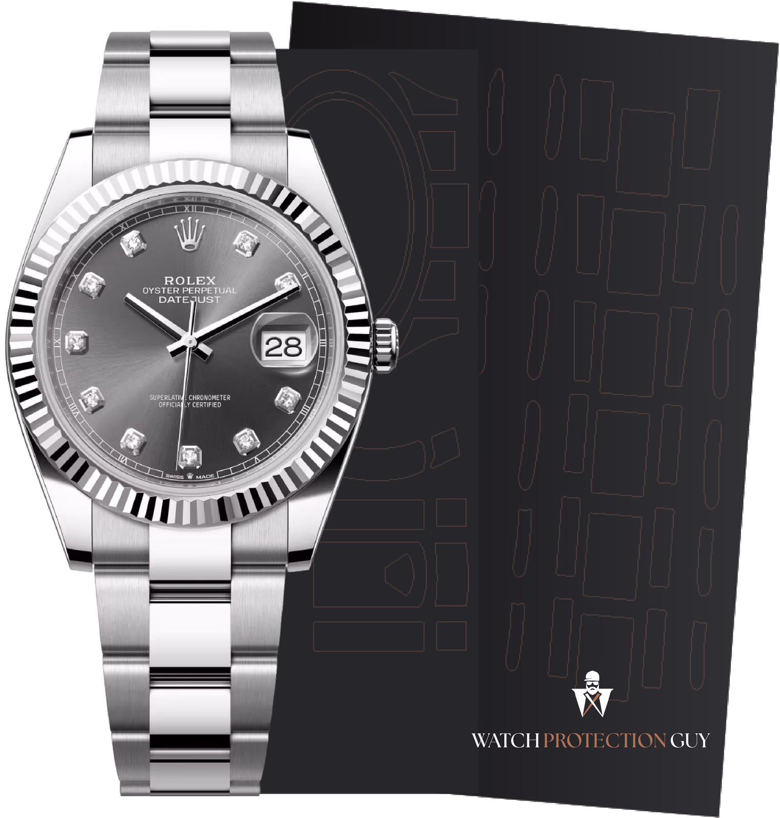Rolex Datejust 41 126334, protection film kit