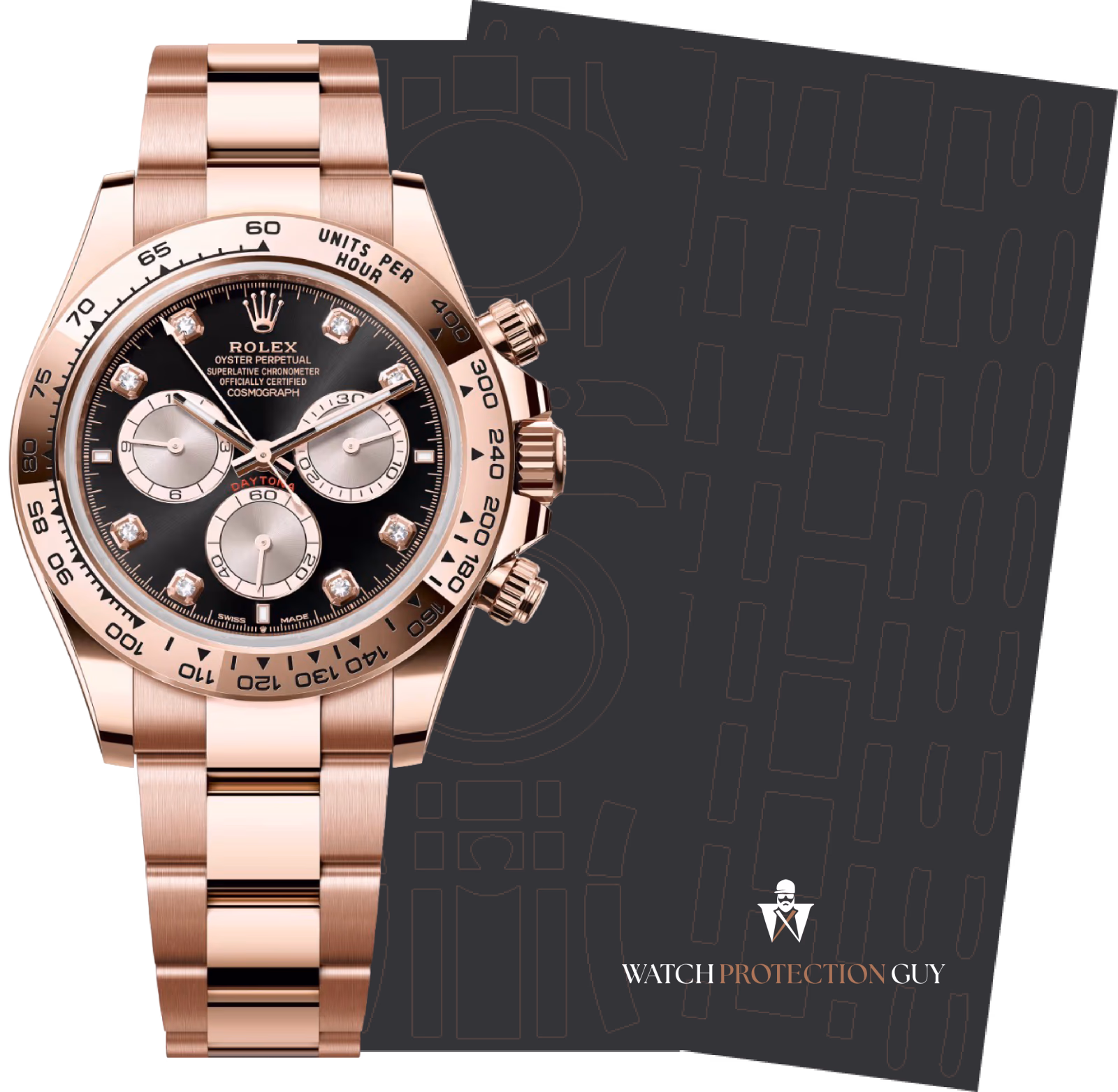 Rolex Cosmograph Daytona 126505, protection film kit