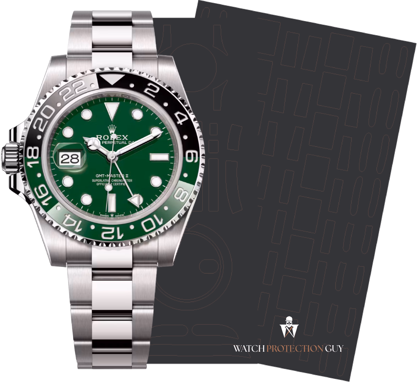 Rolex GMT-Master II  M126729VTNR, protection film kit