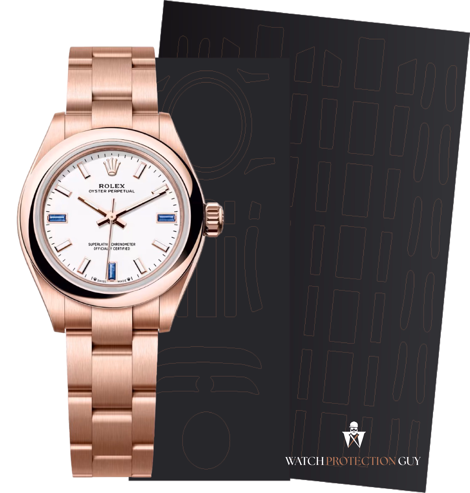Rolex Oyster Perpetual 28mm 276205, protection film kit