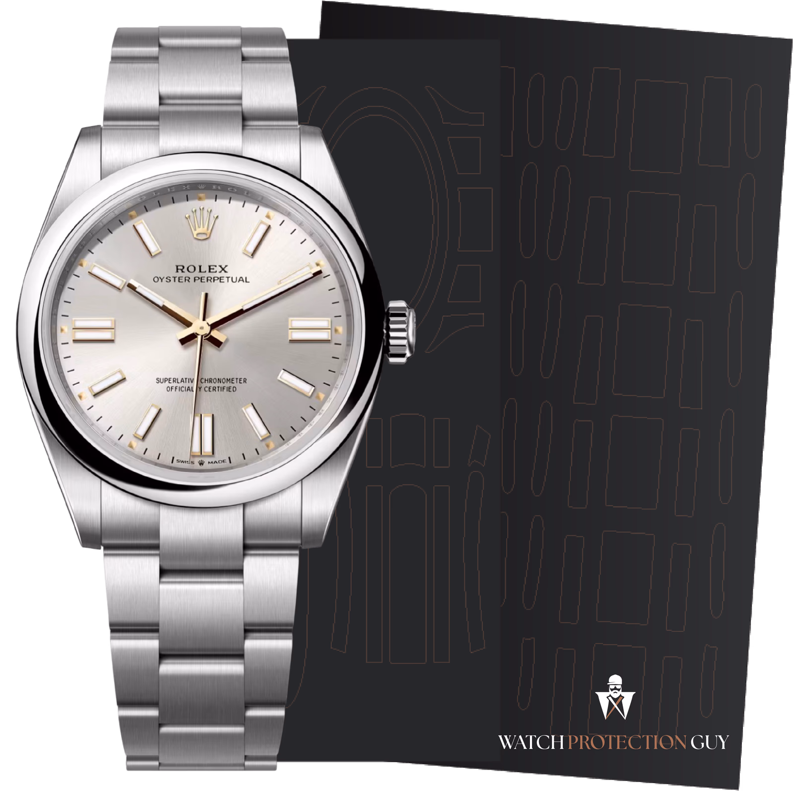 Rolex Oyster Perpetual 41 124300, protection film kit
