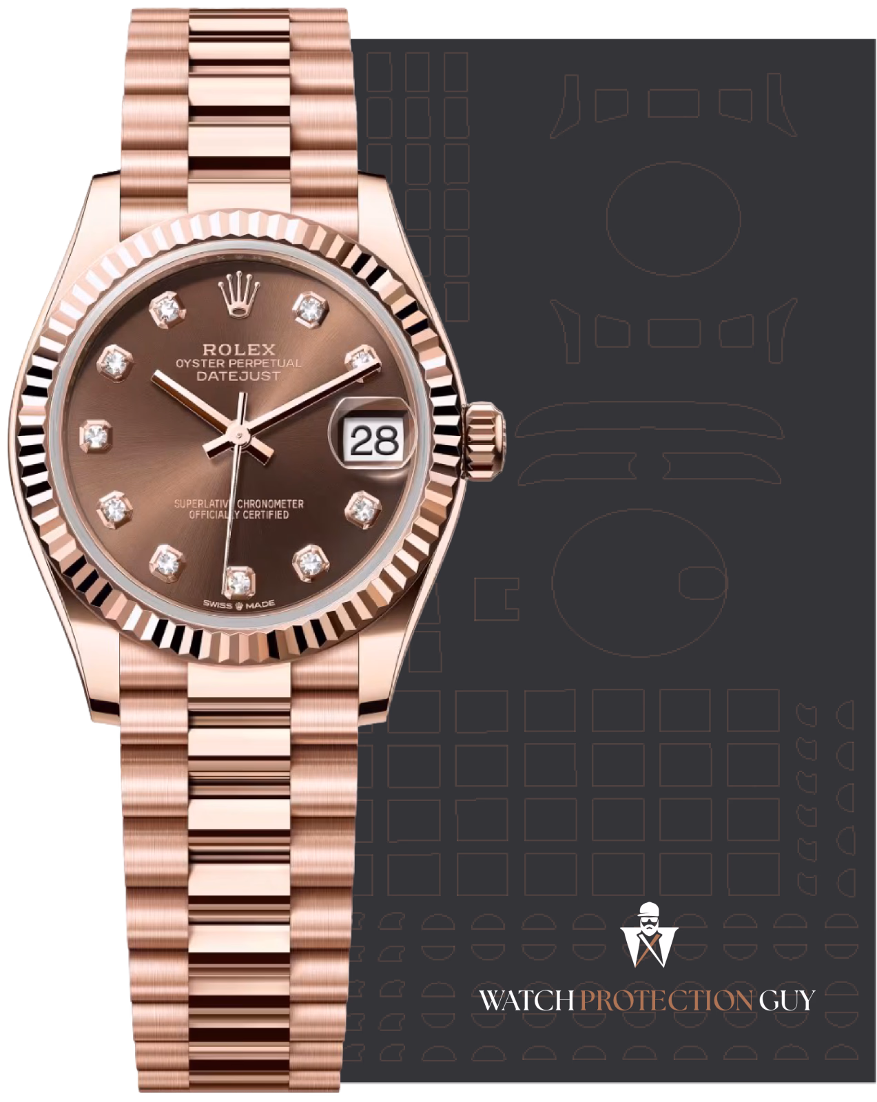 Rolex Datejust 31 278275, protection film kit