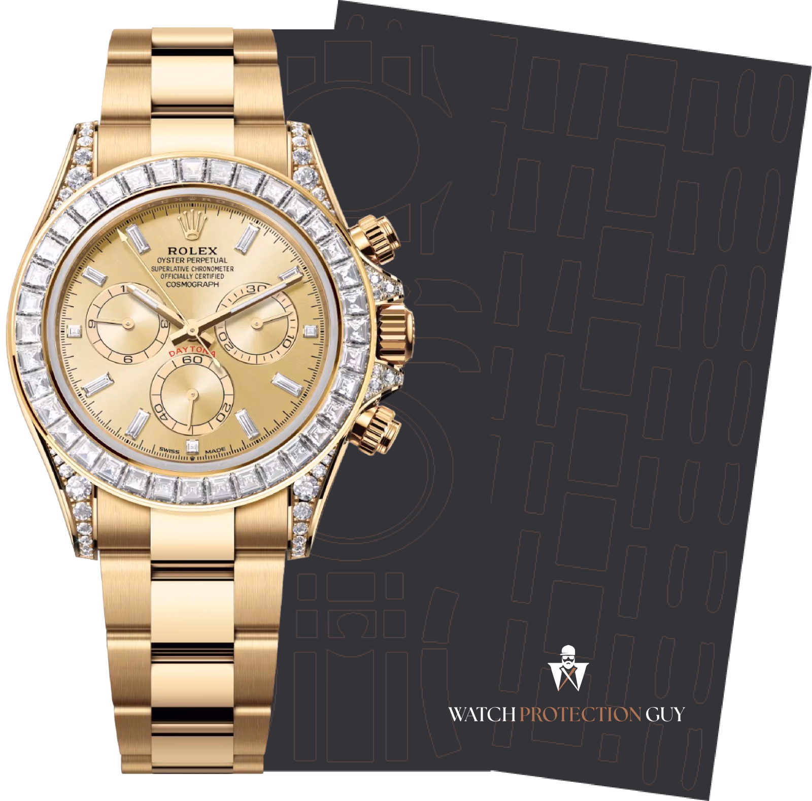 Rolex Cosmograph Daytona 126598TBR, protection film kit