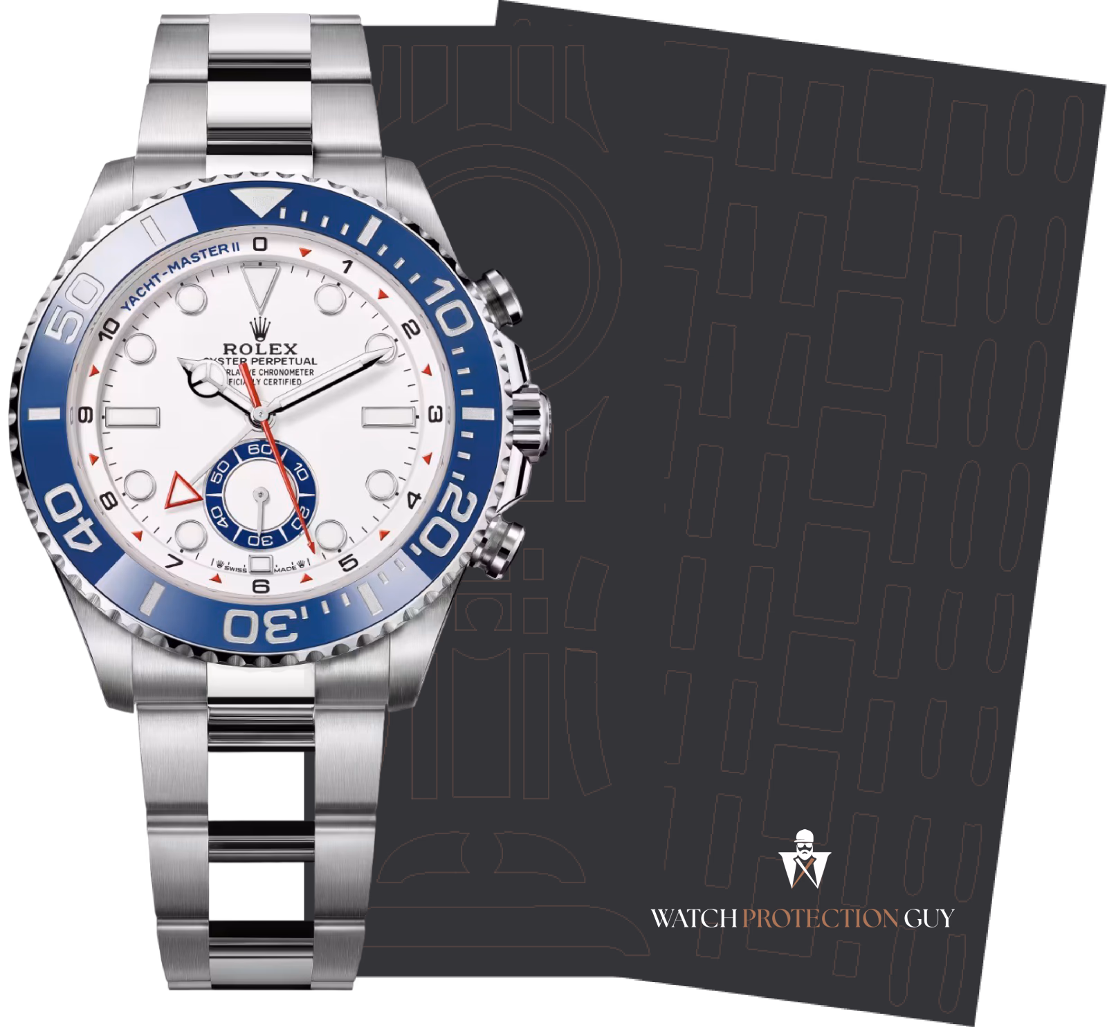 Rolex Yacht-Master 44 126680, protection film kit