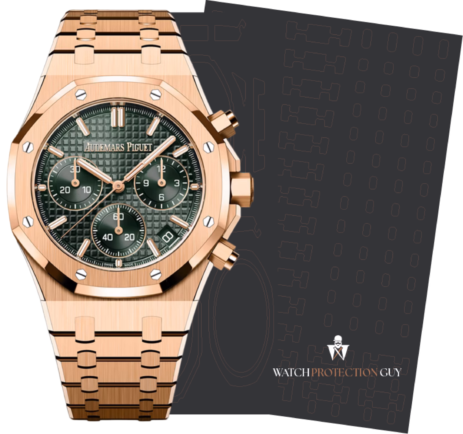 Audemars Piguet Royal Oak 41 Chronograph 26240OR.OO.1320OR.08, protection film kit
