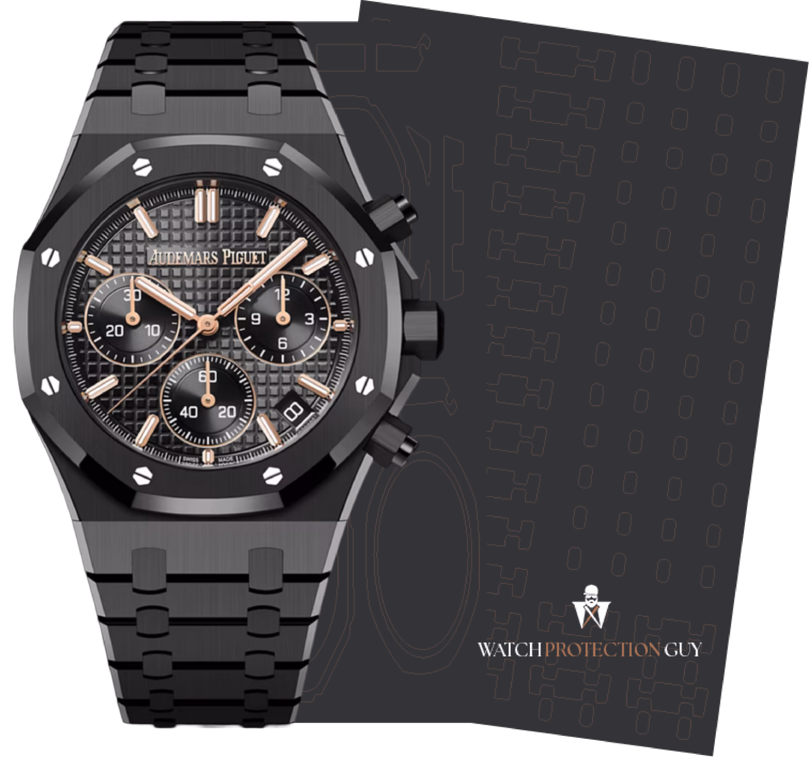 Audemars Piguet Royal Oak 41 Chronograph 26240CE.OO.1225CE.02, protection film kit