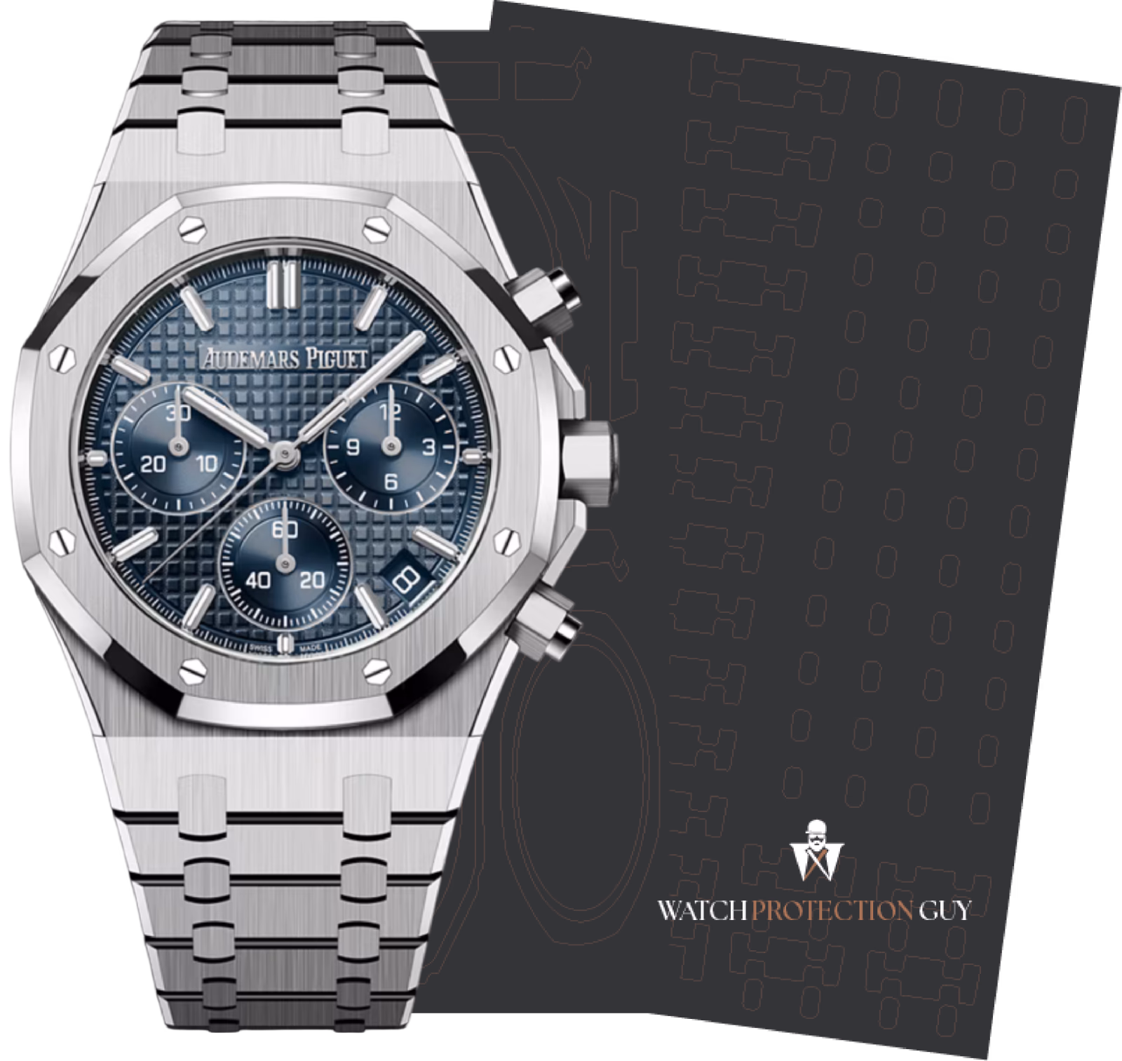 Audemars Piguet Royal Oak 41 Chronograph 26240ST.OO.1320ST.05, protection film kit