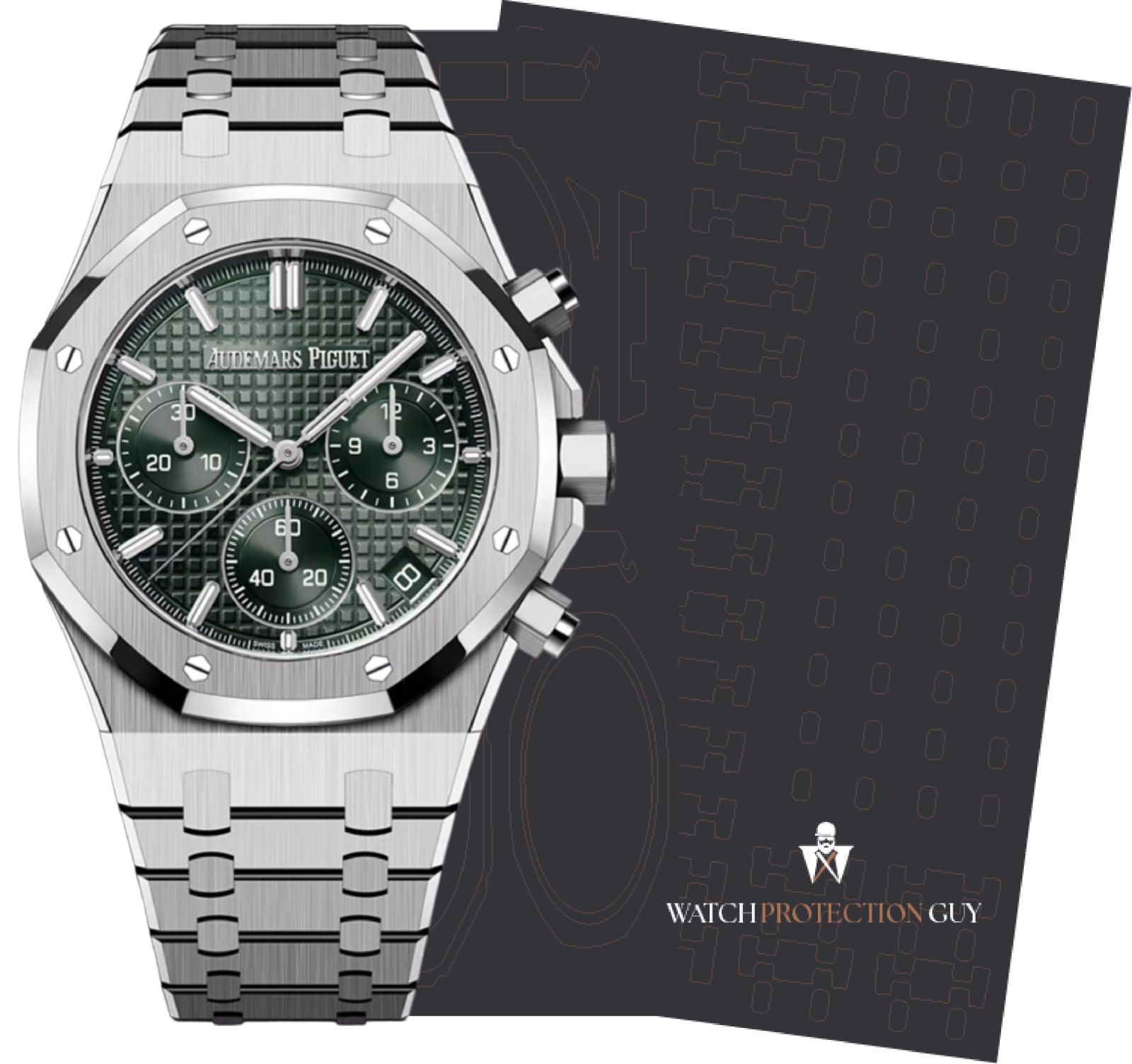 Audemars Piguet Royal Oak 41 Chronograph 26240ST.OO.1320ST.08, protection film kit