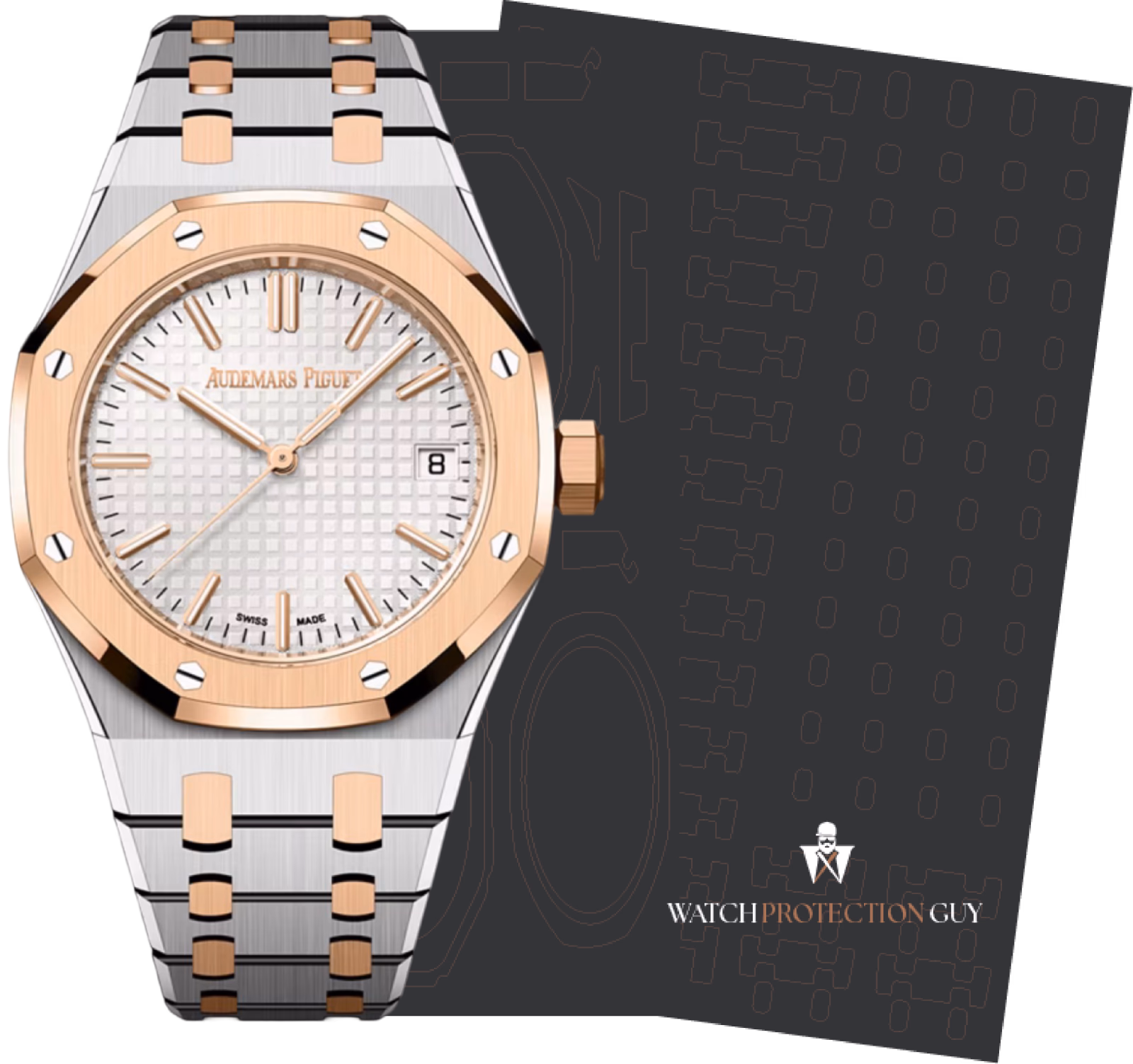 Audemars Piguet Royal Oak 37 Selfwinding 15550SR.OO.1356SR.02, protection film kit